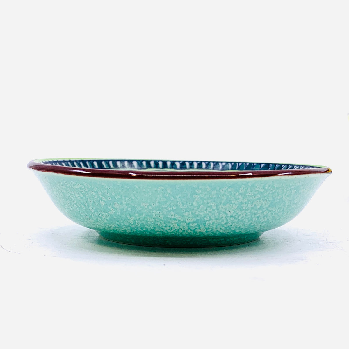 Patterned Porcelain Dipping Bowl 1, Lime