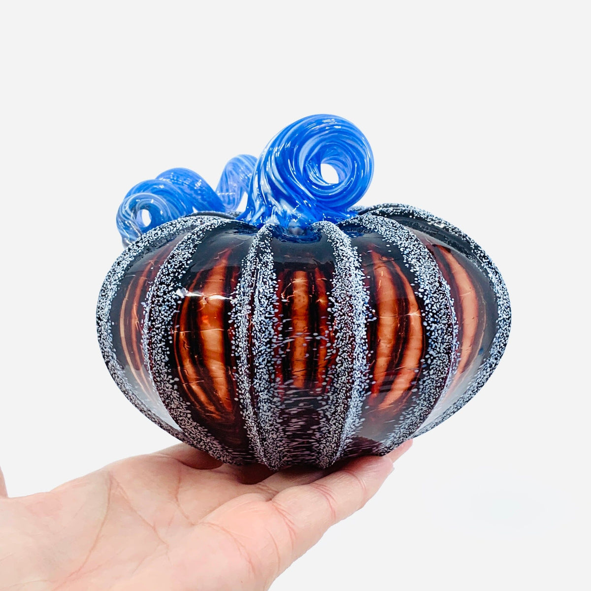 Daily Pumpkin 1536 Oops Squat Gabby Luke Adams Glass Blowing Studio 