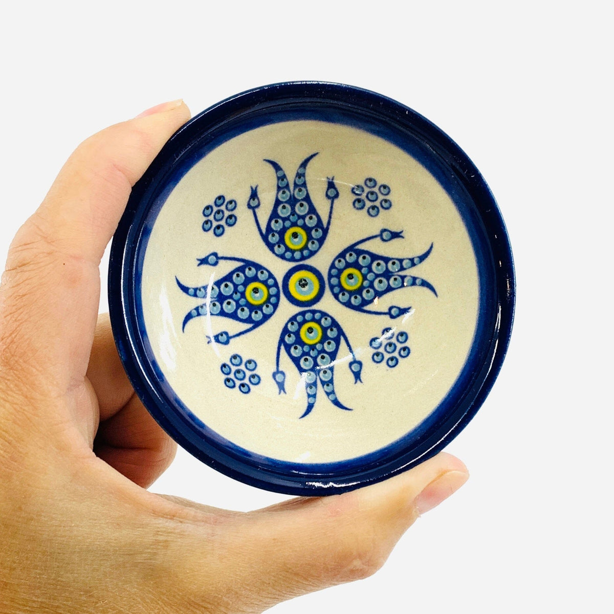 Handmade Turkish Evil Eye Bowl 5 Decor Natto USA 