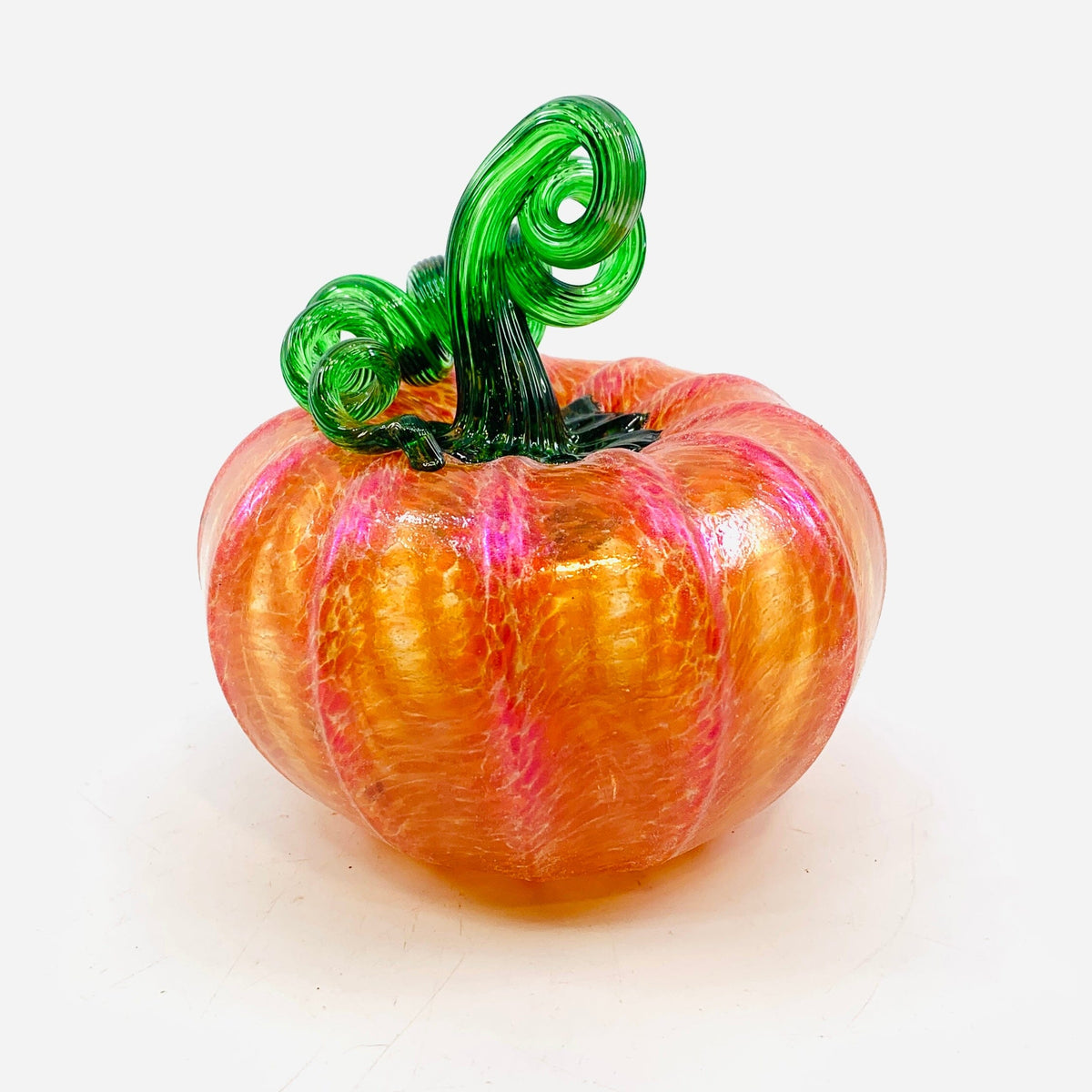 Daily Pumpkin 72 Fall Shimmer Squat Daily Pumpkin Luke Adams Glass Blowing Studio 