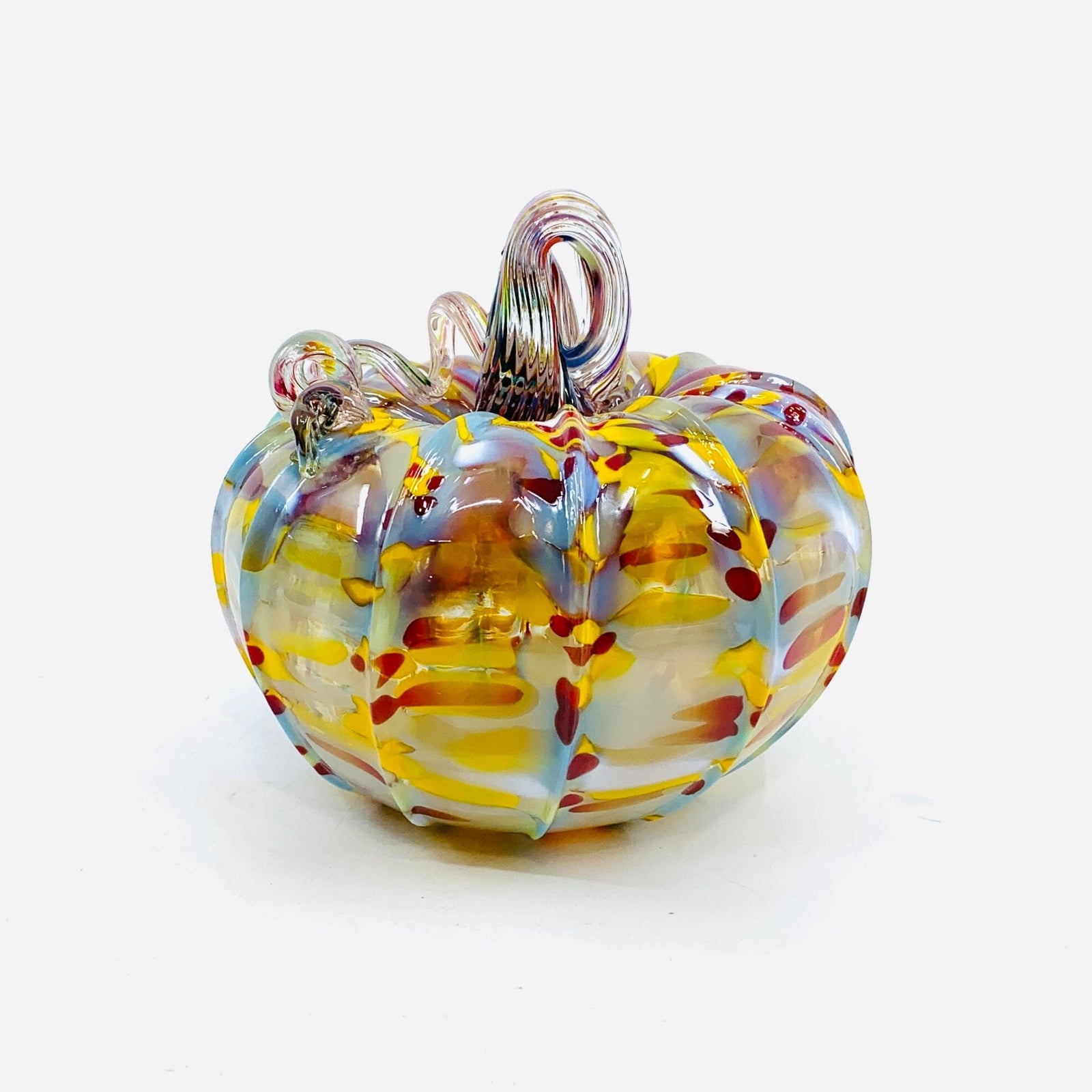 Daily Pumpkin 1470 Squat Gabby Luke Adams Glass Blowing Studio 