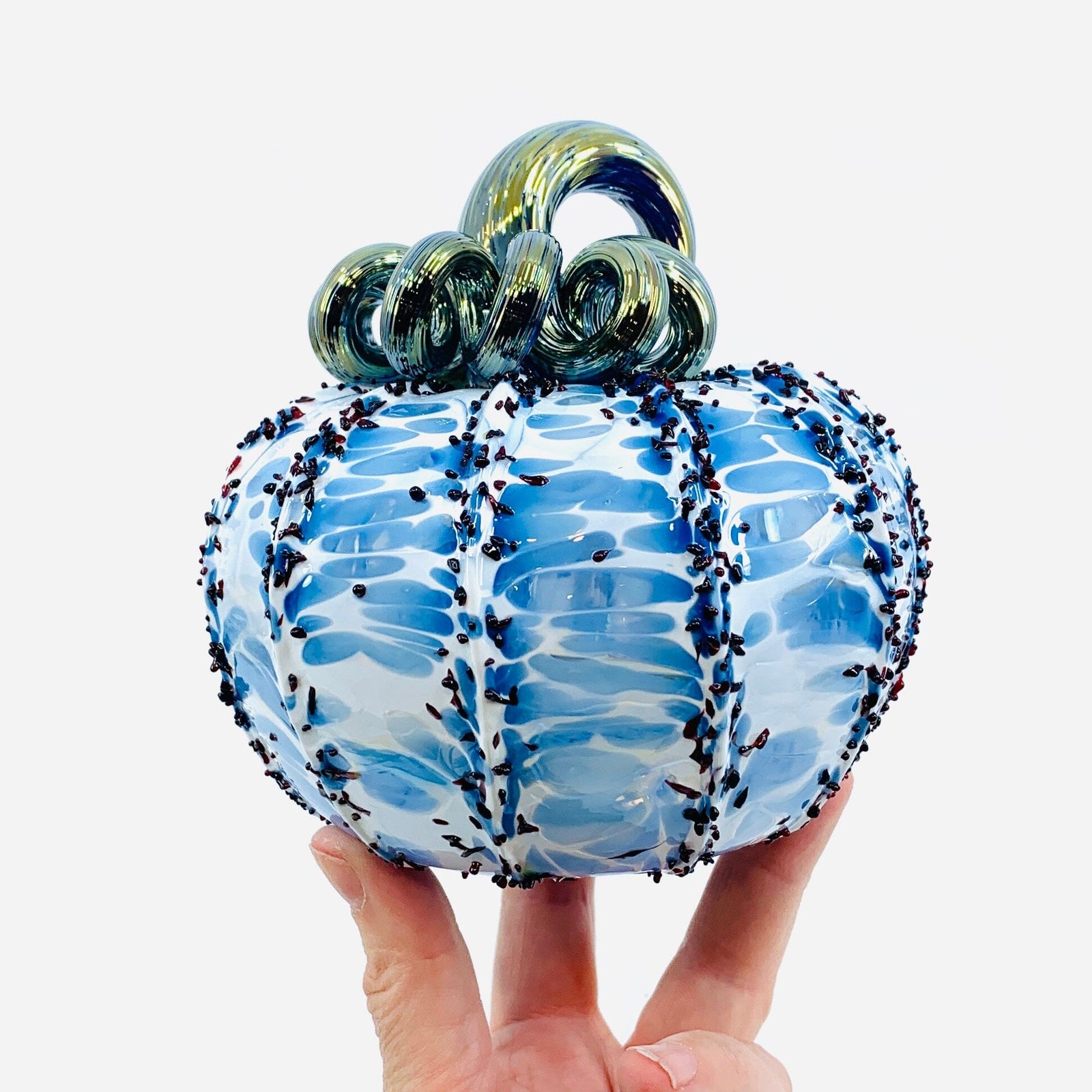 Daily Pumpkin 342 American Squat Gabby Luke Adams Glass Blowing Studio 