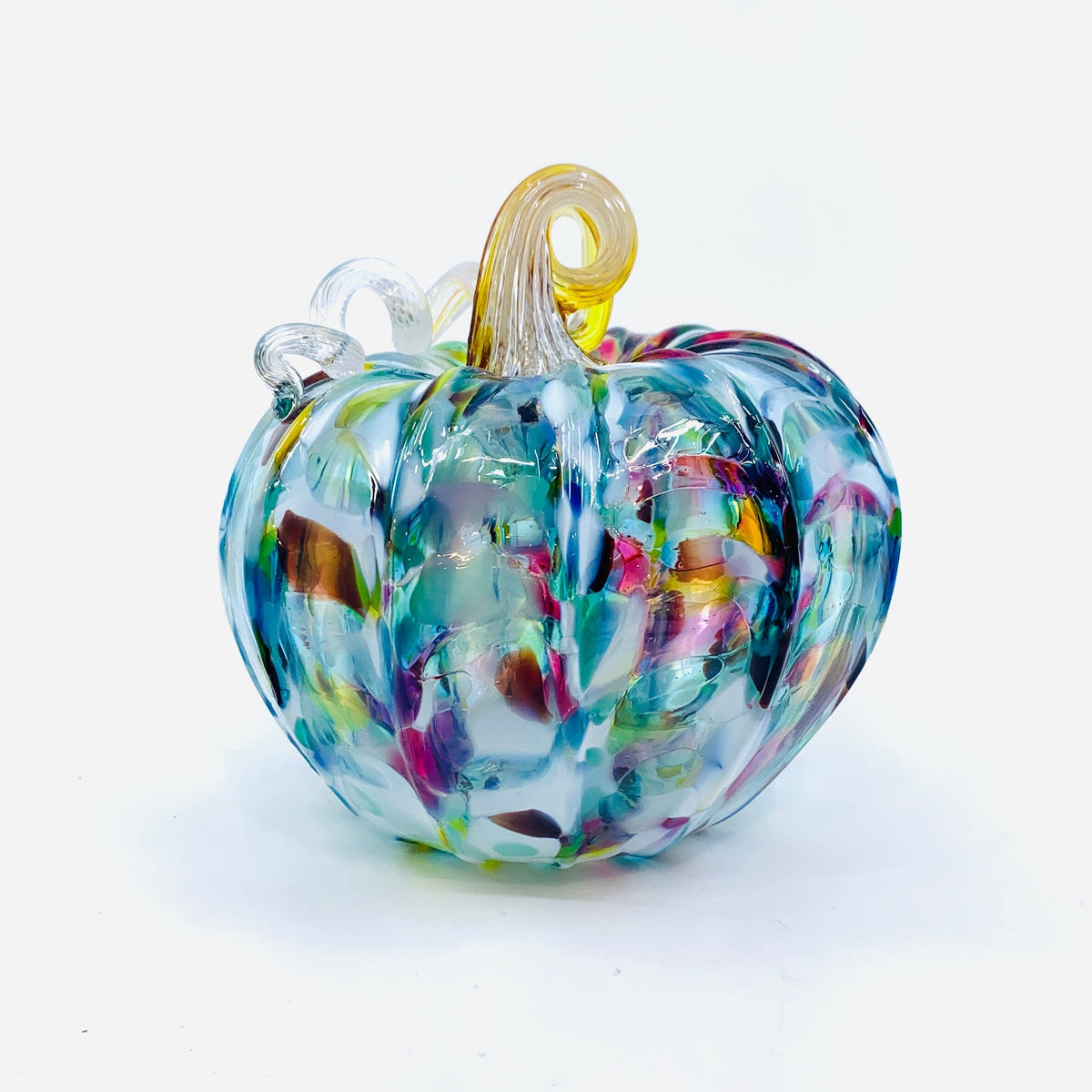 Daily Pumpkin 3575 "Practice" Squat Gabby Luke Adams Glass Blowing Studio 