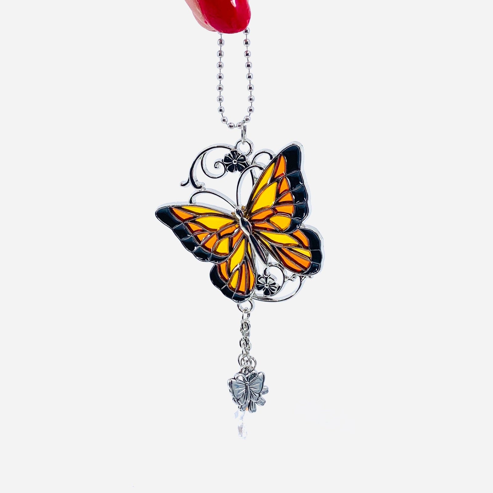 Monarch Car Charm Ornament GANZ 