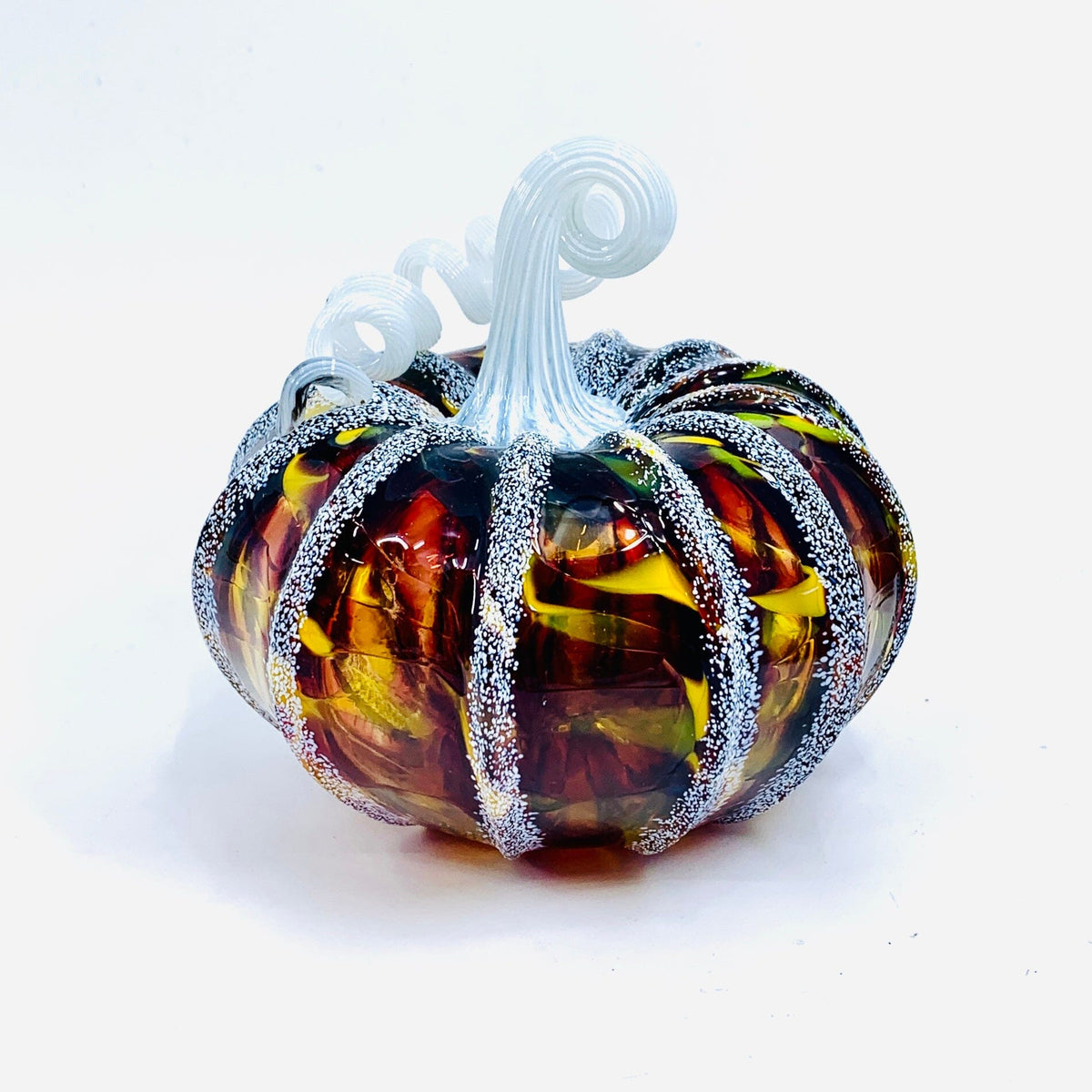 Daily Pumpkin 581 Fall Squat Daily Pumpkin Luke Adams Glass Blowing Studio 
