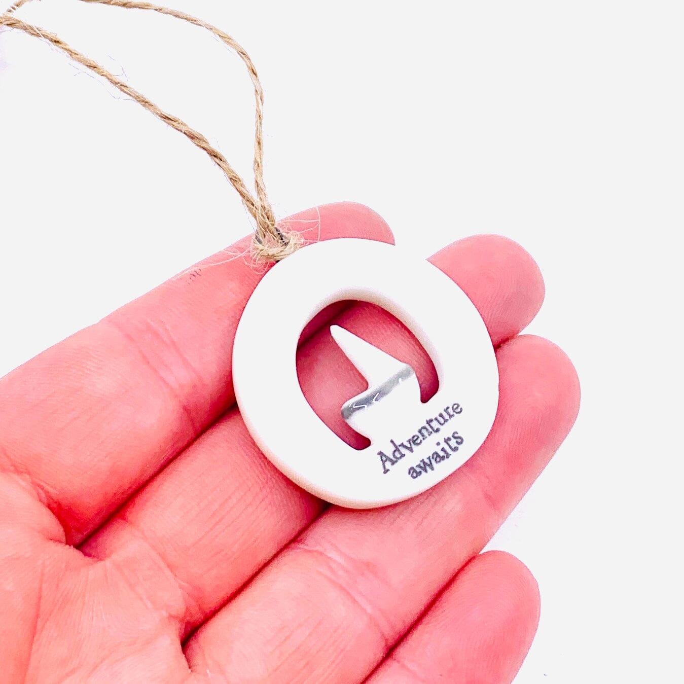 Porcelain Ornament, Adventure Awaits Ornament Two's Company 