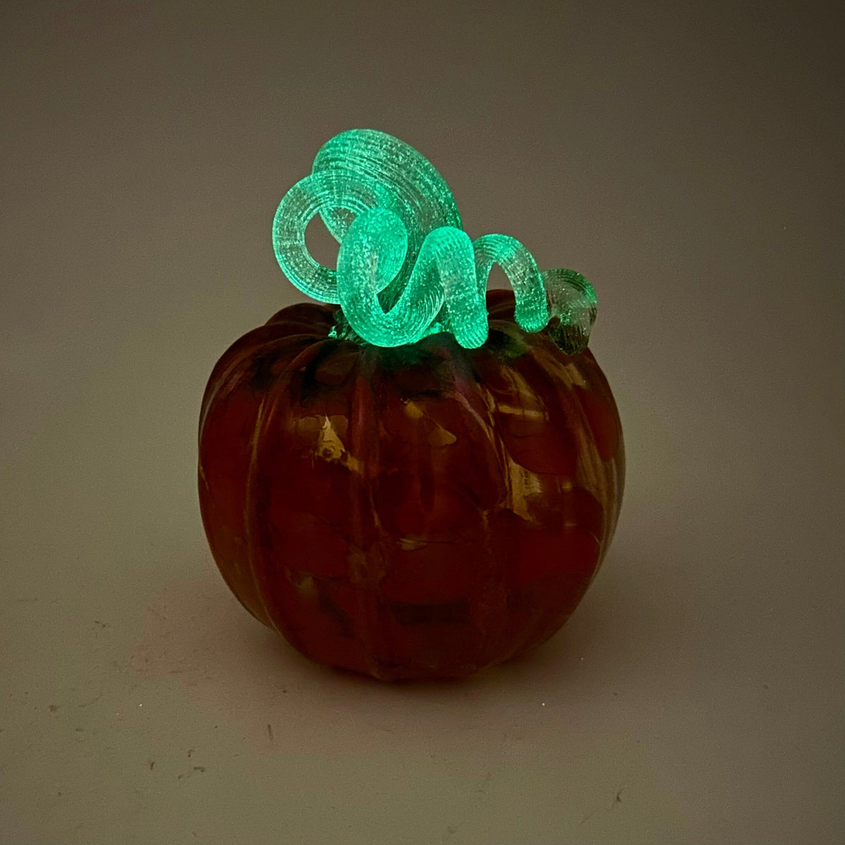 Daily Glow Pumpkin 305 Fall Mini Daily Pumpkin Luke Adams Glass Blowing Studio 