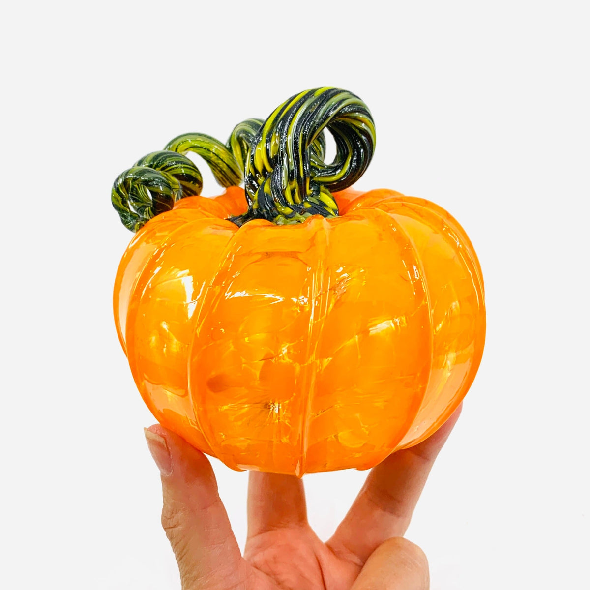 Daily Pumpkin 2828 Squat Gabby Luke Adams Glass Blowing Studio 