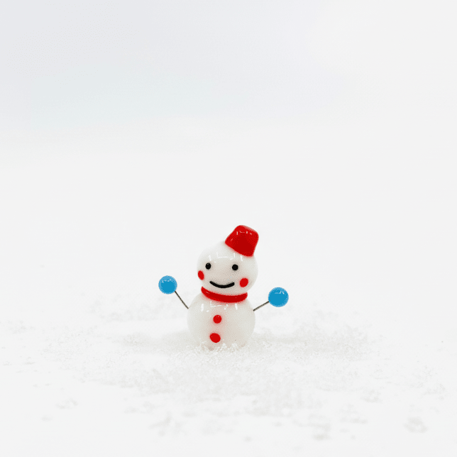 Tiny Handsy Snowman Miniature Alex 