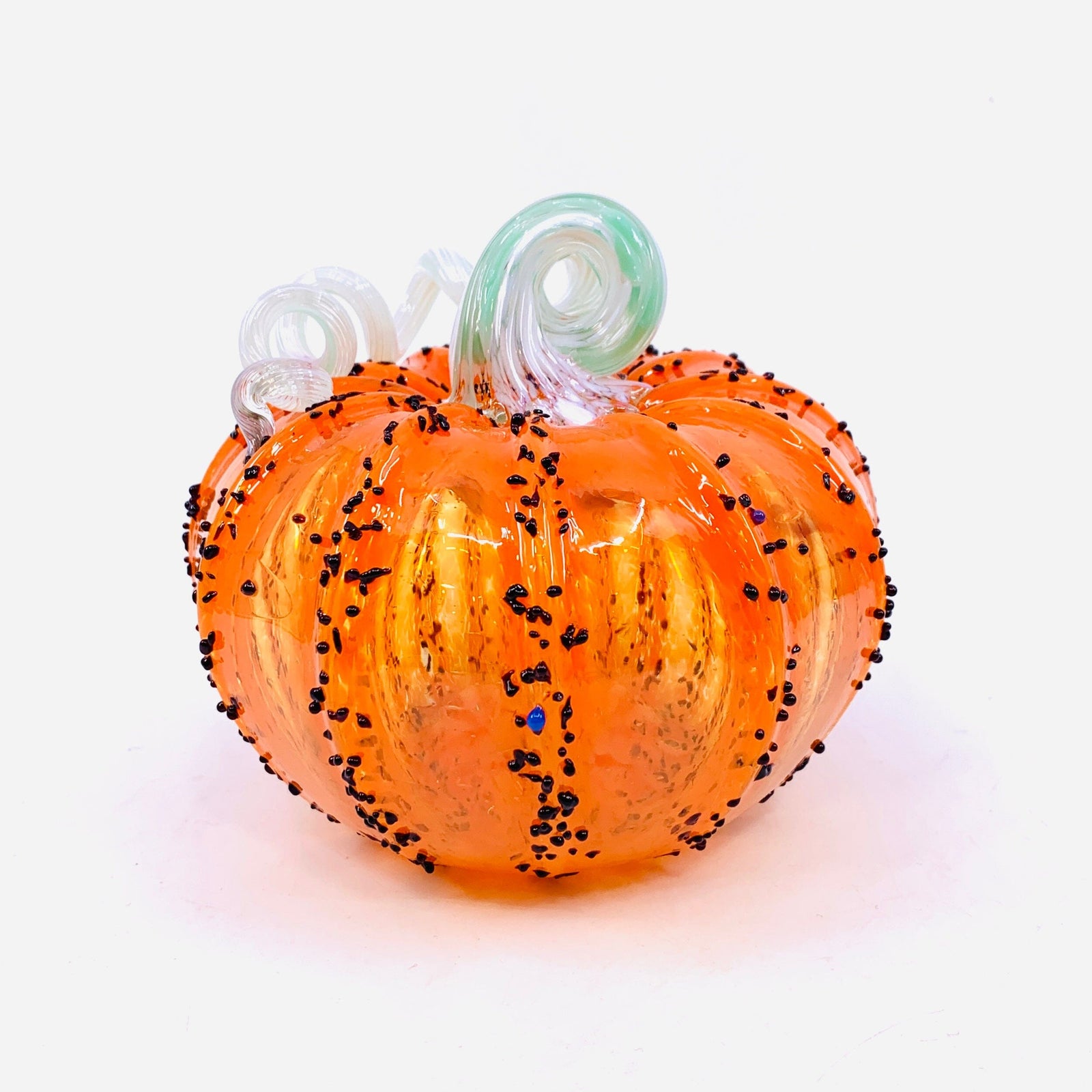 Daily Pumpkin 1523 Holiday Squat Gabby Luke Adams Glass Blowing Studio 
