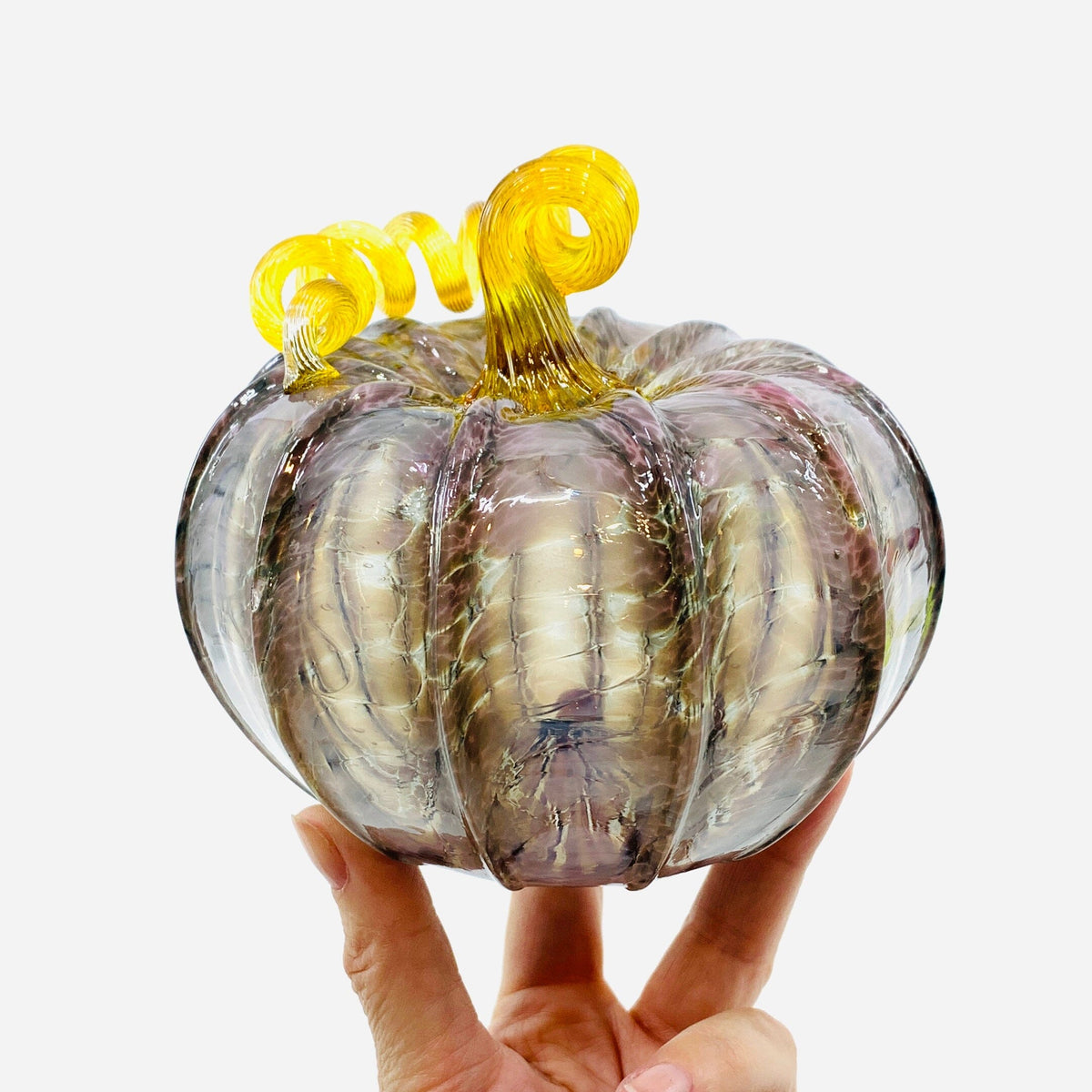 Daily Pumpkin 1272 Squat Daily Pumpkin Luke Adams Glass Blowing Studio 