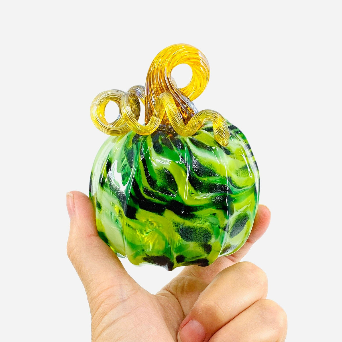 Daily Pumpkin 2884 Mini Gabby Luke Adams Glass Blowing Studio 