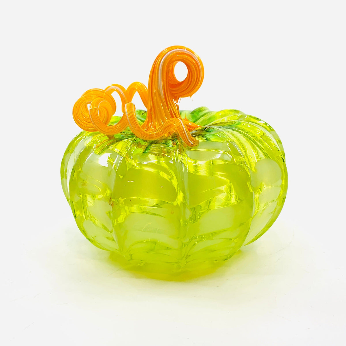 Daily Pumpkin 3641 Fall Squat Gabby Luke Adams Glass Blowing Studio 