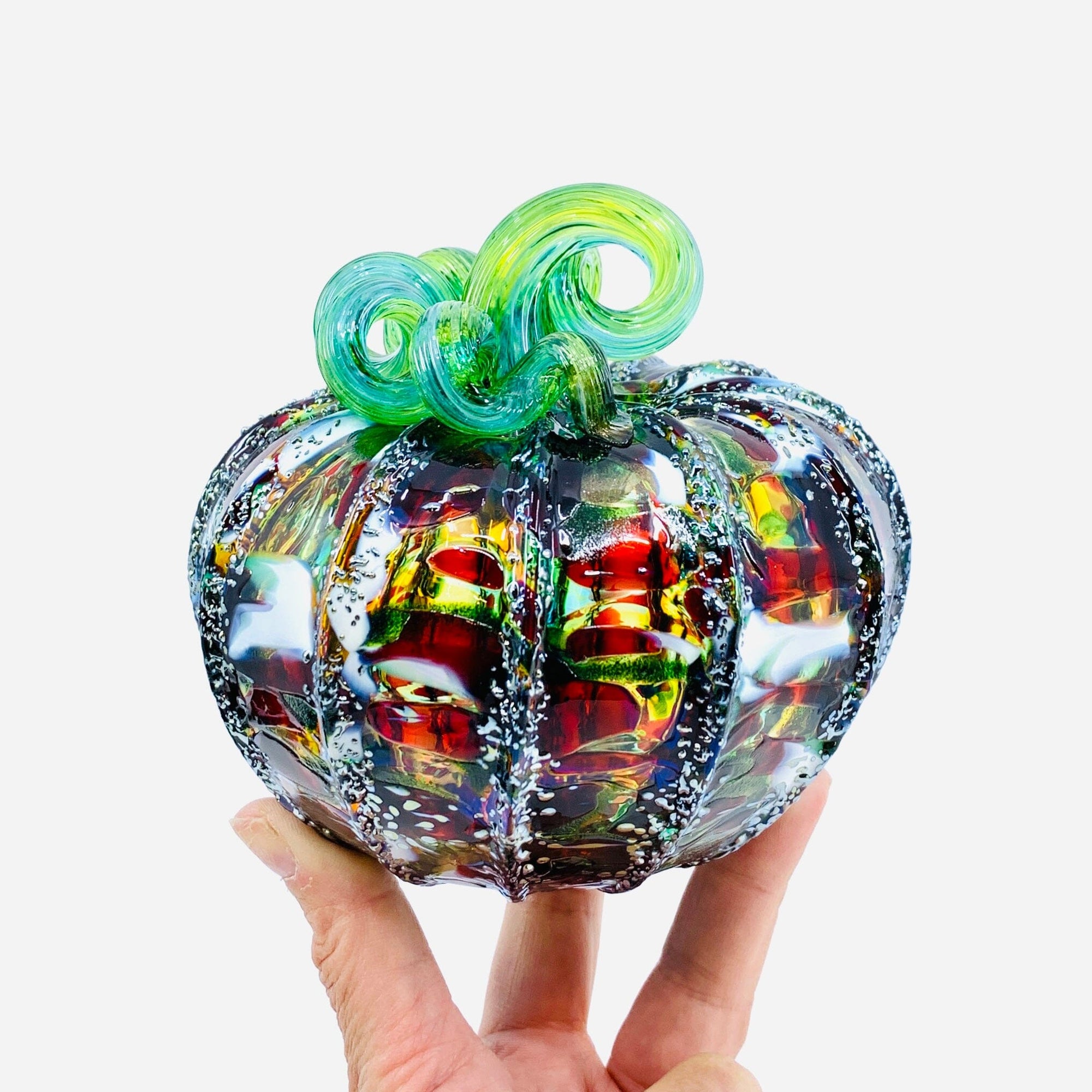 Daily Pumpkin 1116 Holiday Squat Gabby Luke Adams Glass Blowing Studio 