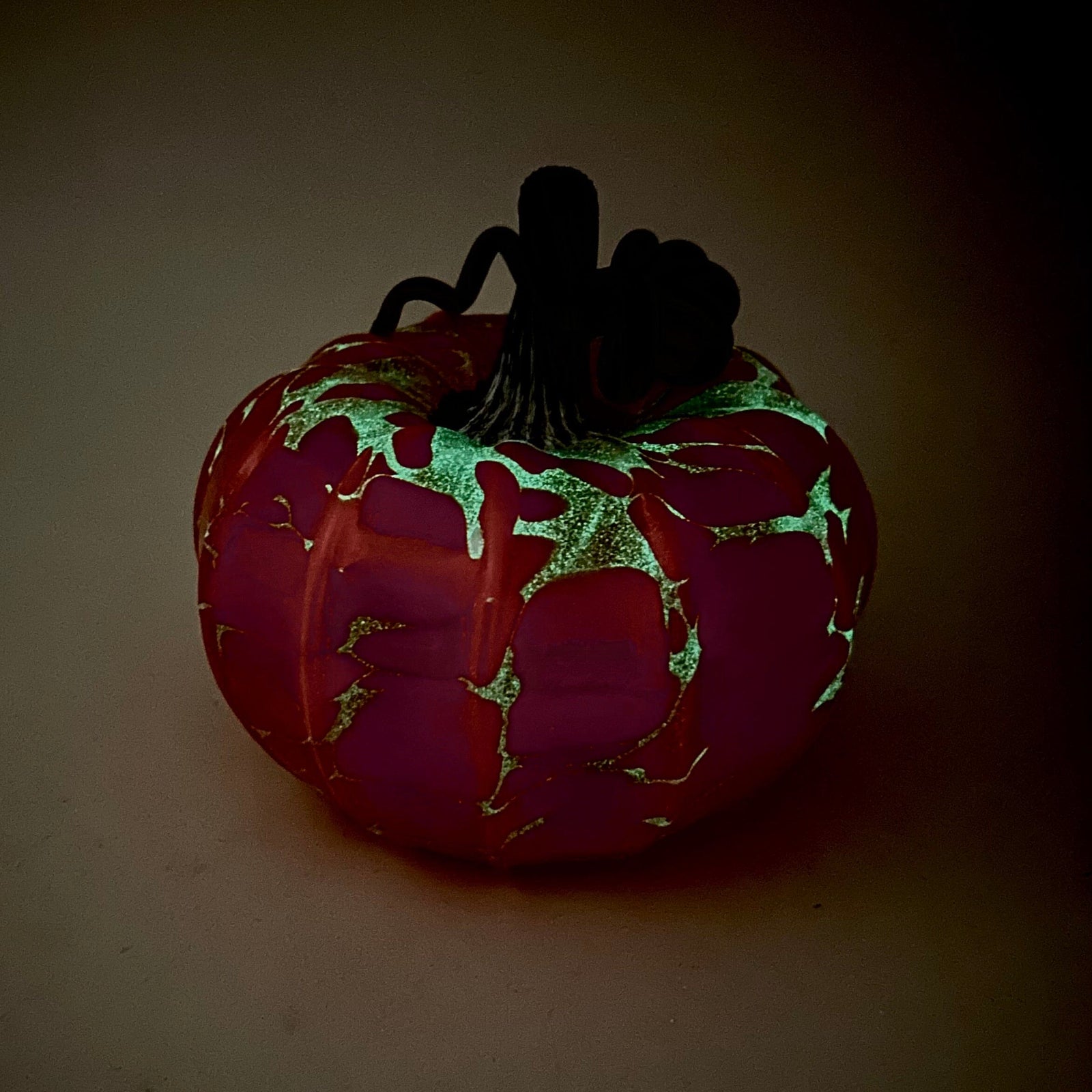 Daily Glow Pumpkin 262 Fall Squat Daily Pumpkin Luke Adams Glass Blowing Studio 