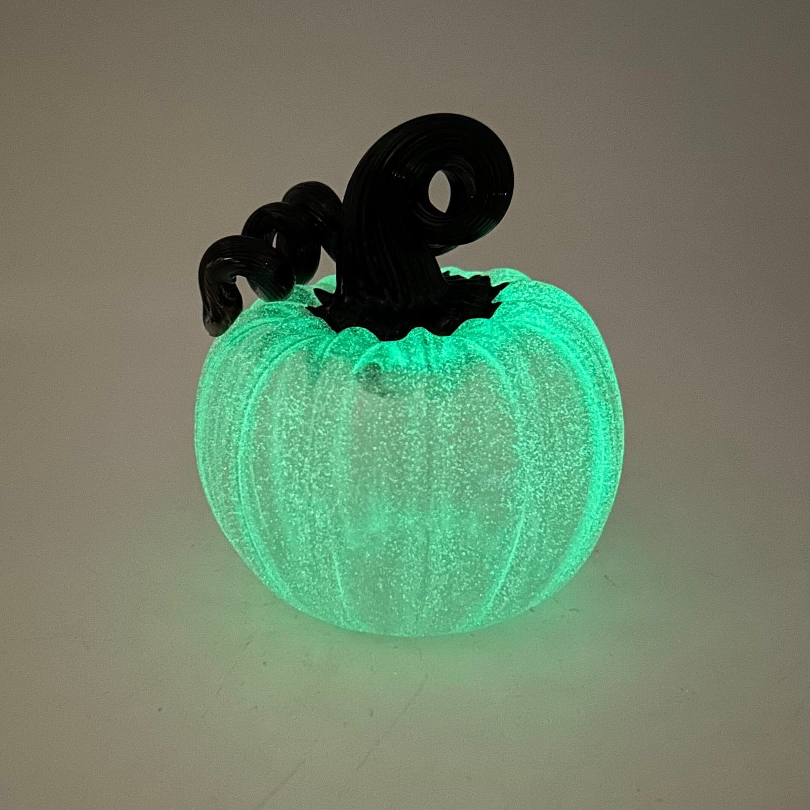 Daily Glow Pumpkin 304 Fall Mini Daily Pumpkin Luke Adams Glass Blowing Studio 