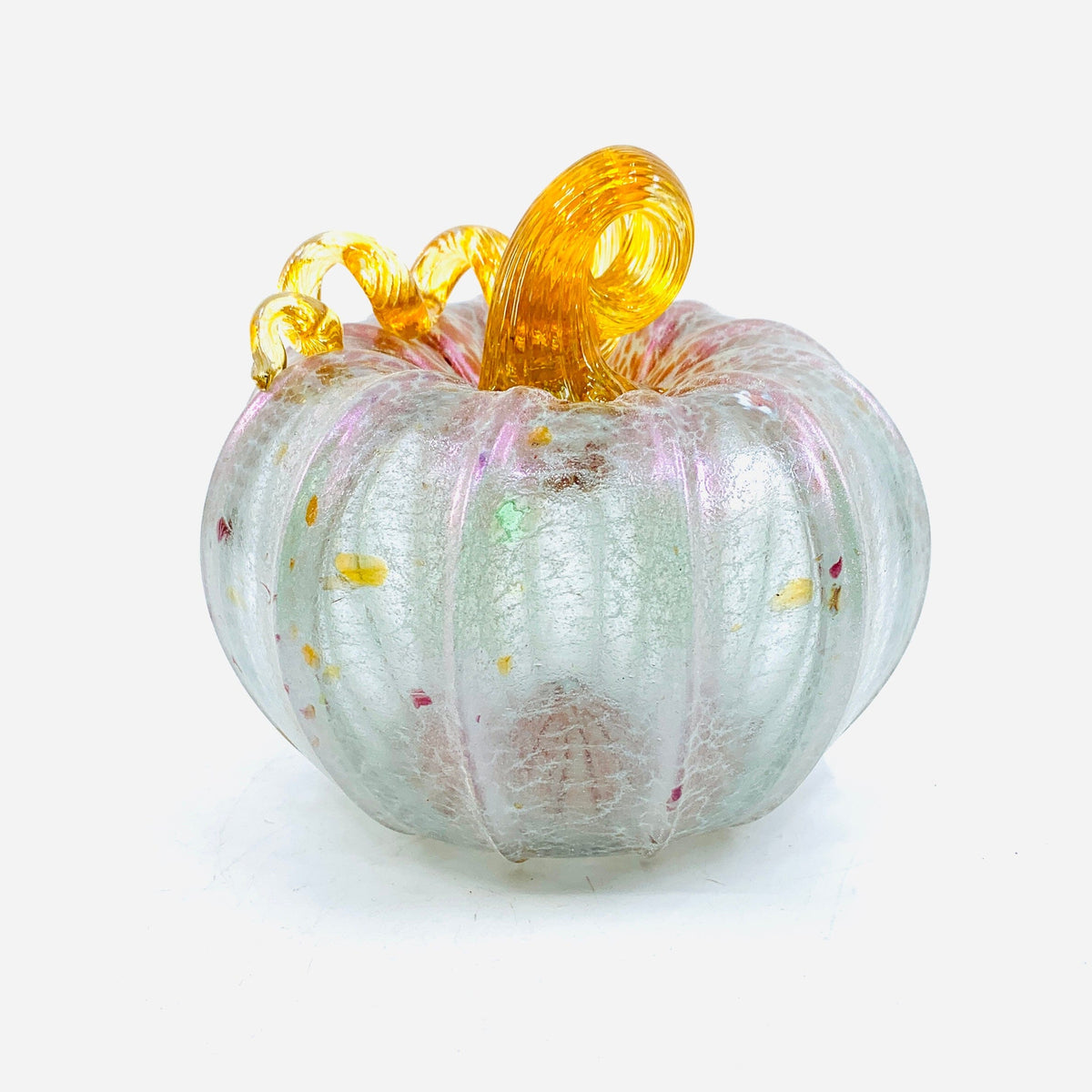 Daily Glow Pumpkin 519 Fall Squat Daily Pumpkin Luke Adams Glass Blowing Studio 