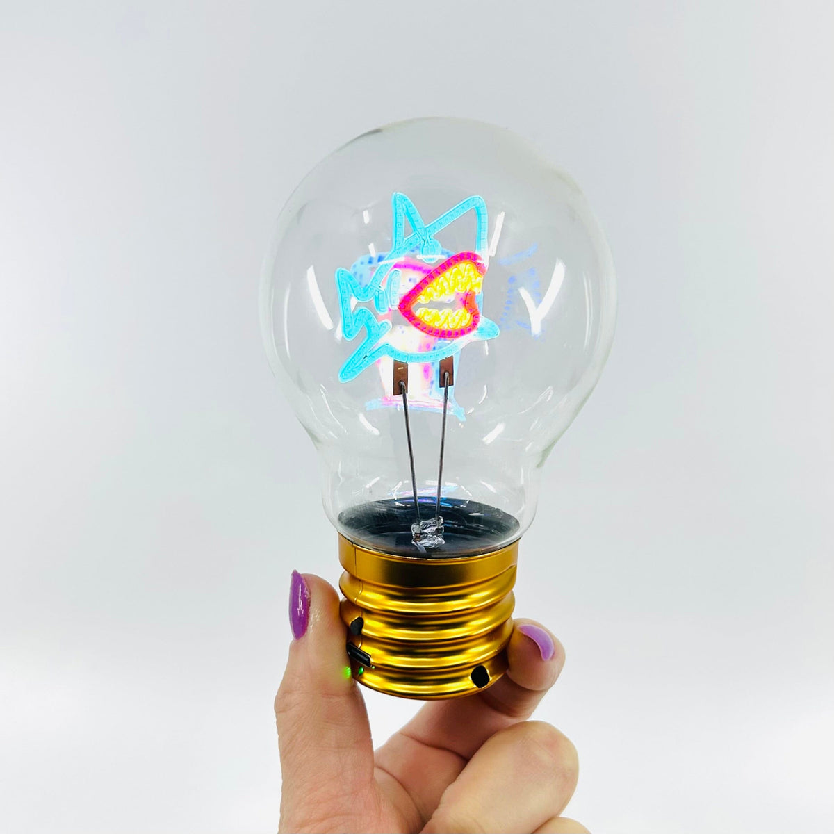 Retro Shark Lightbulb Décor 29TONIGHT 