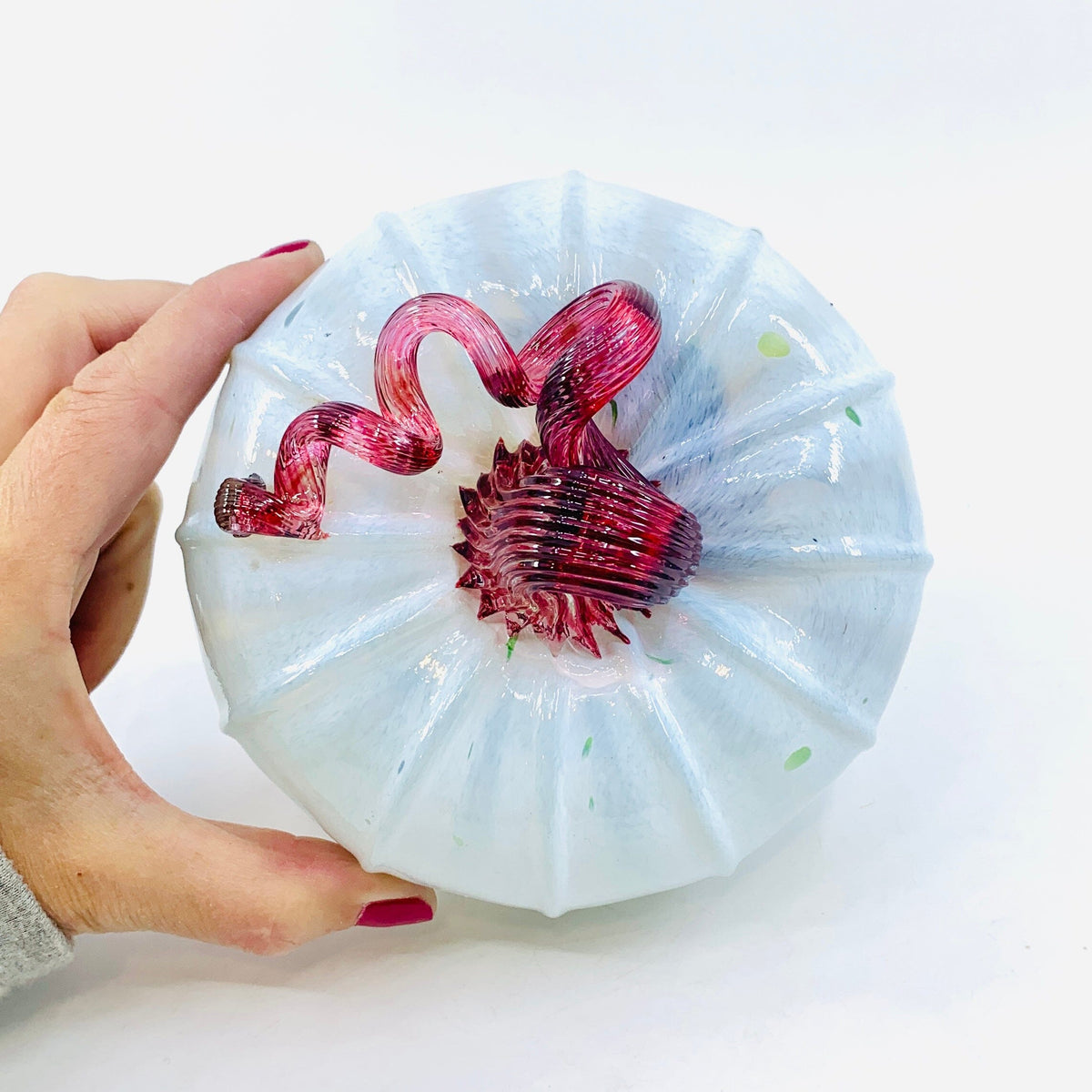 Daily Pumpkin 1868 Squat Gabby Luke Adams Glass Blowing Studio 