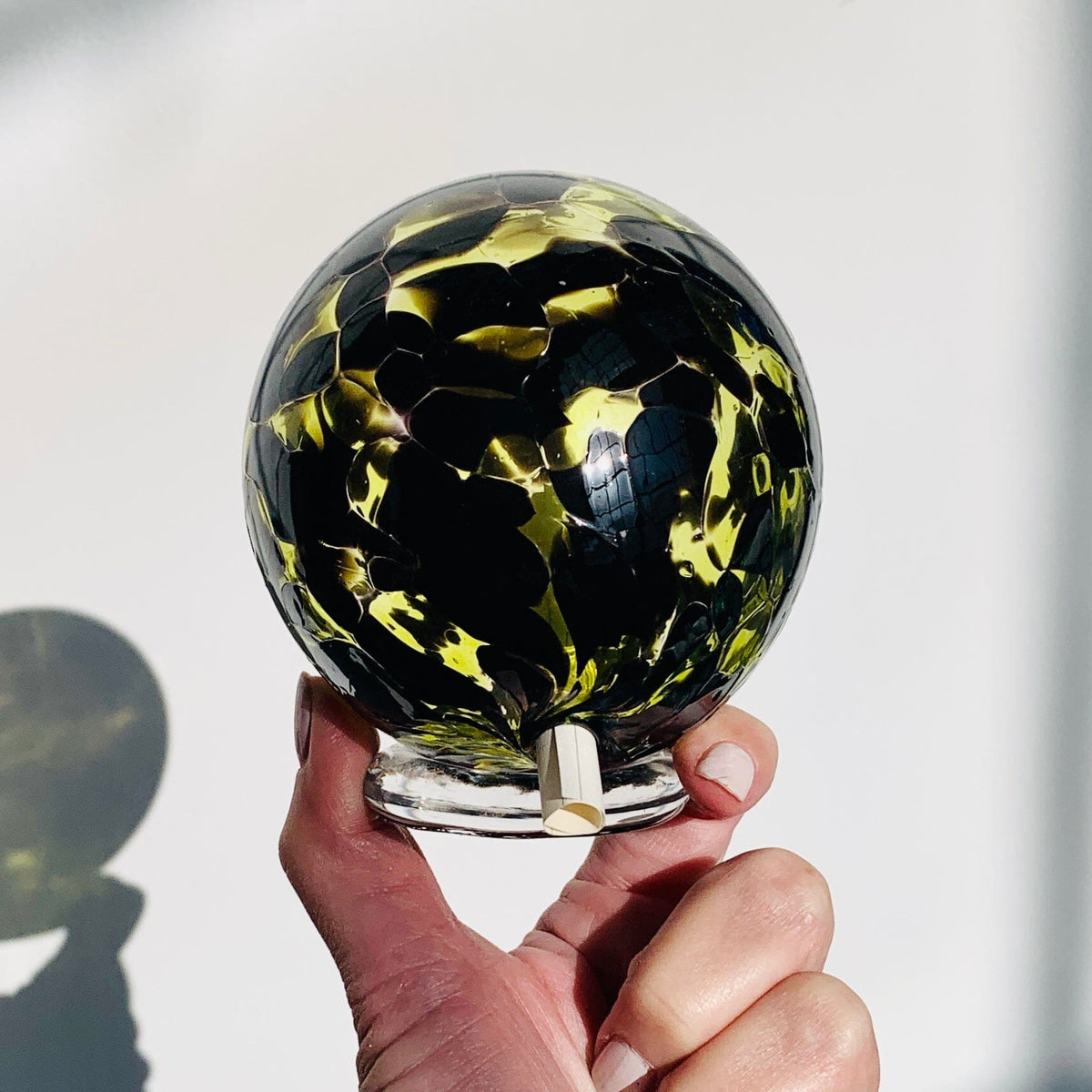Good Fortune Ball Gabby Henrietta Glass Autumn Green 