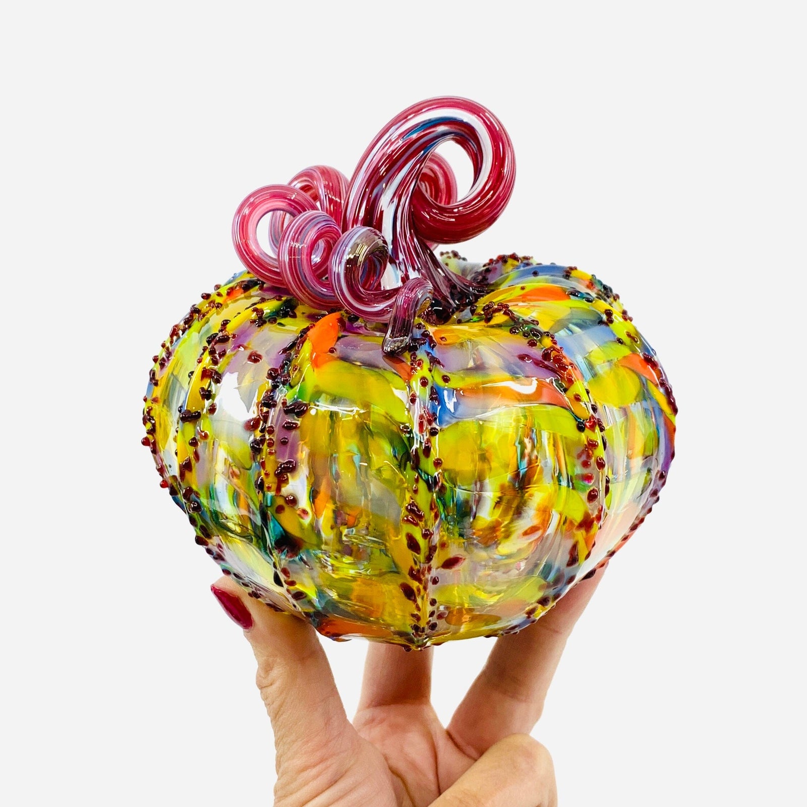 Daily Pumpkin 2027 Squat Gabby Luke Adams Glass Blowing Studio 