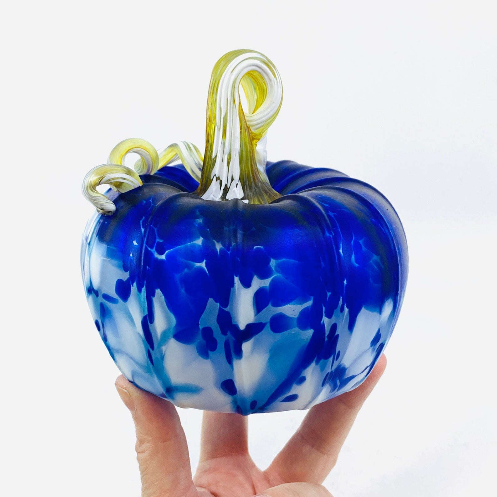 Daily Pumpkin 680 Coastal Matte Squat Gabby Luke Adams Glass Blowing Studio 