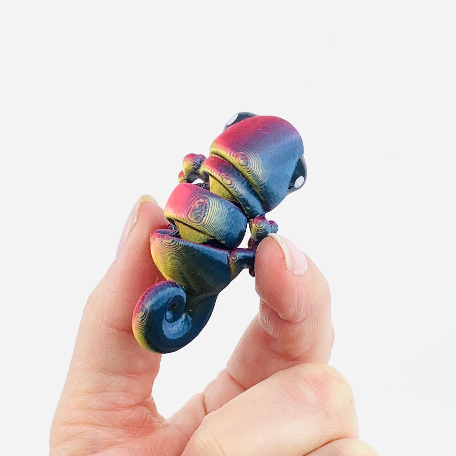3D-Print Animals, Baby Chameleon - Assorted Colors LUZ CUSTOM DESIGN 
