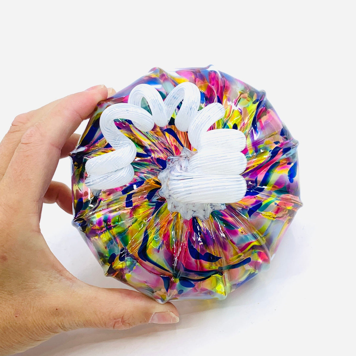 Daily Pumpkin 1781 Squat Gabby Luke Adams Glass Blowing Studio 