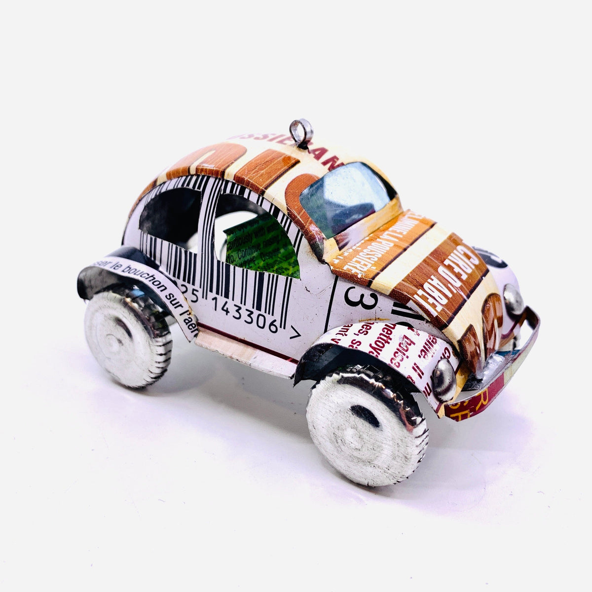 Recycled Tin VW Bug