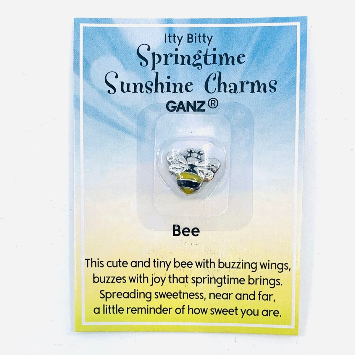 Itty Bitty Springtime Sunshine Charms, Bee GANZ 