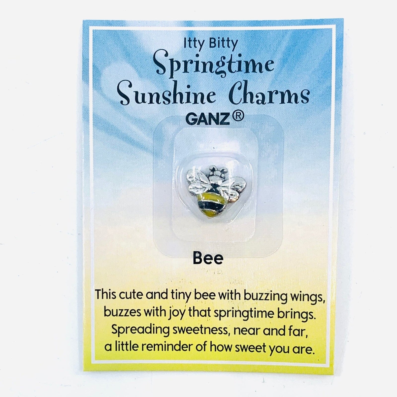 Itty Bitty Springtime Sunshine Charms, Bee GANZ 