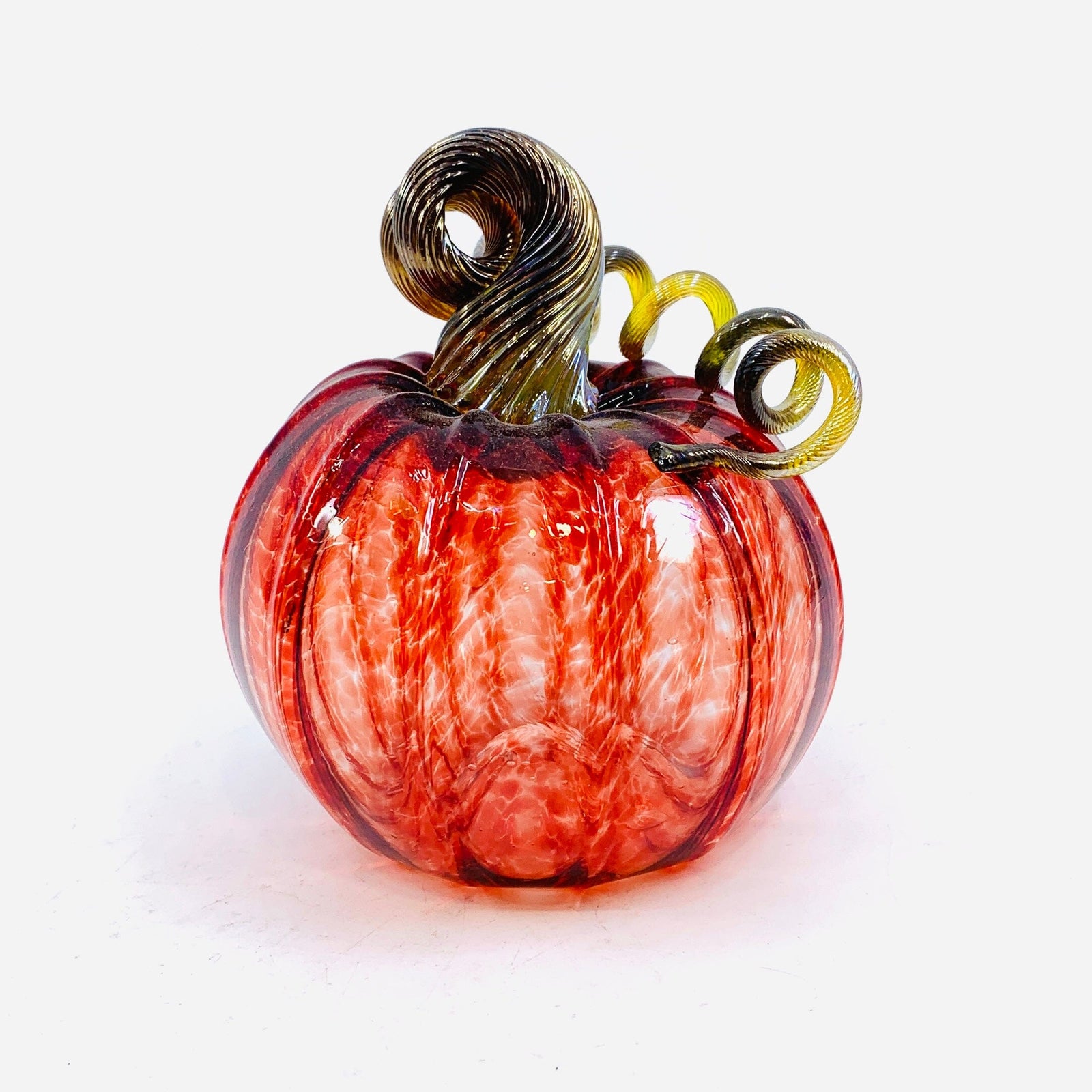 Daily Pumpkin 889 “Oops” Squat Gabby Luke Adams Glass Blowing Studio 