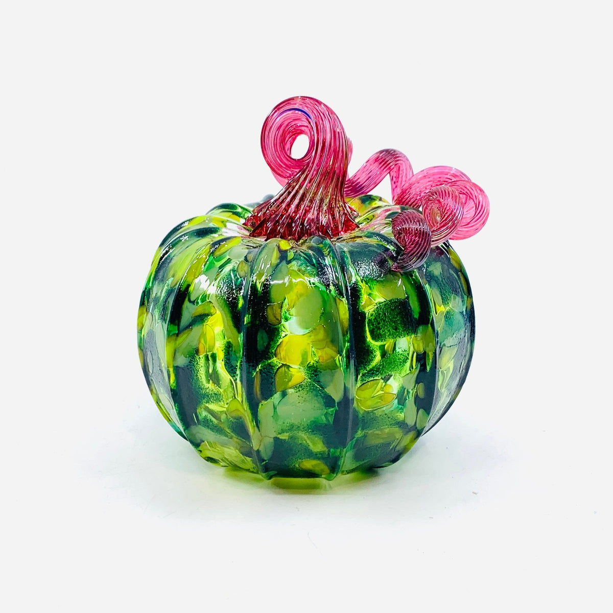 Daily Pumpkin 2485 Conversation Heart Jumbo Mini Gabby Luke Adams Glass Blowing Studio 