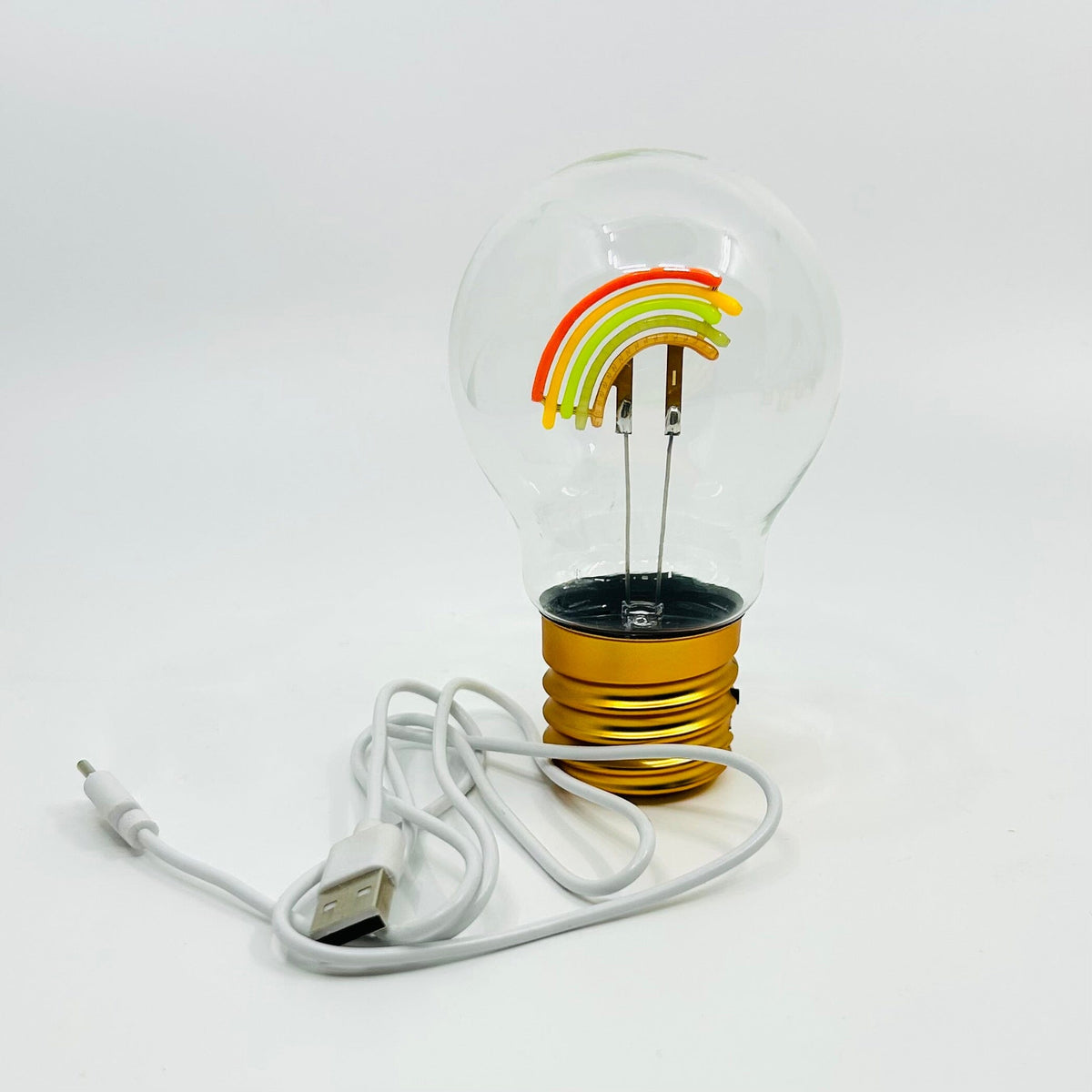 Neon Rainbow Lightbulb 29TONIGHT 