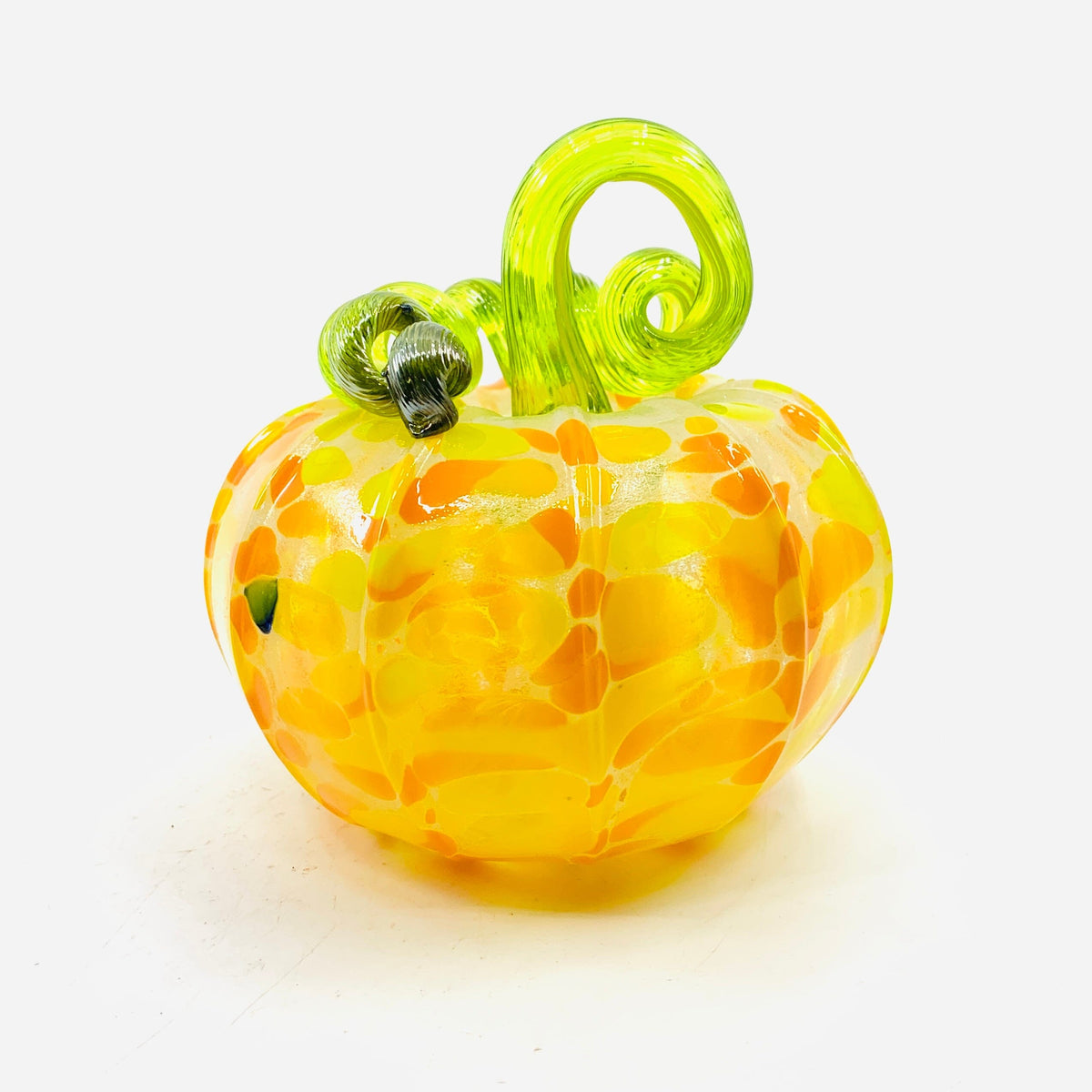 Daily Glow Pumpkin 3905 Fall Squat Gabby Luke Adams Glass Blowing Studio 