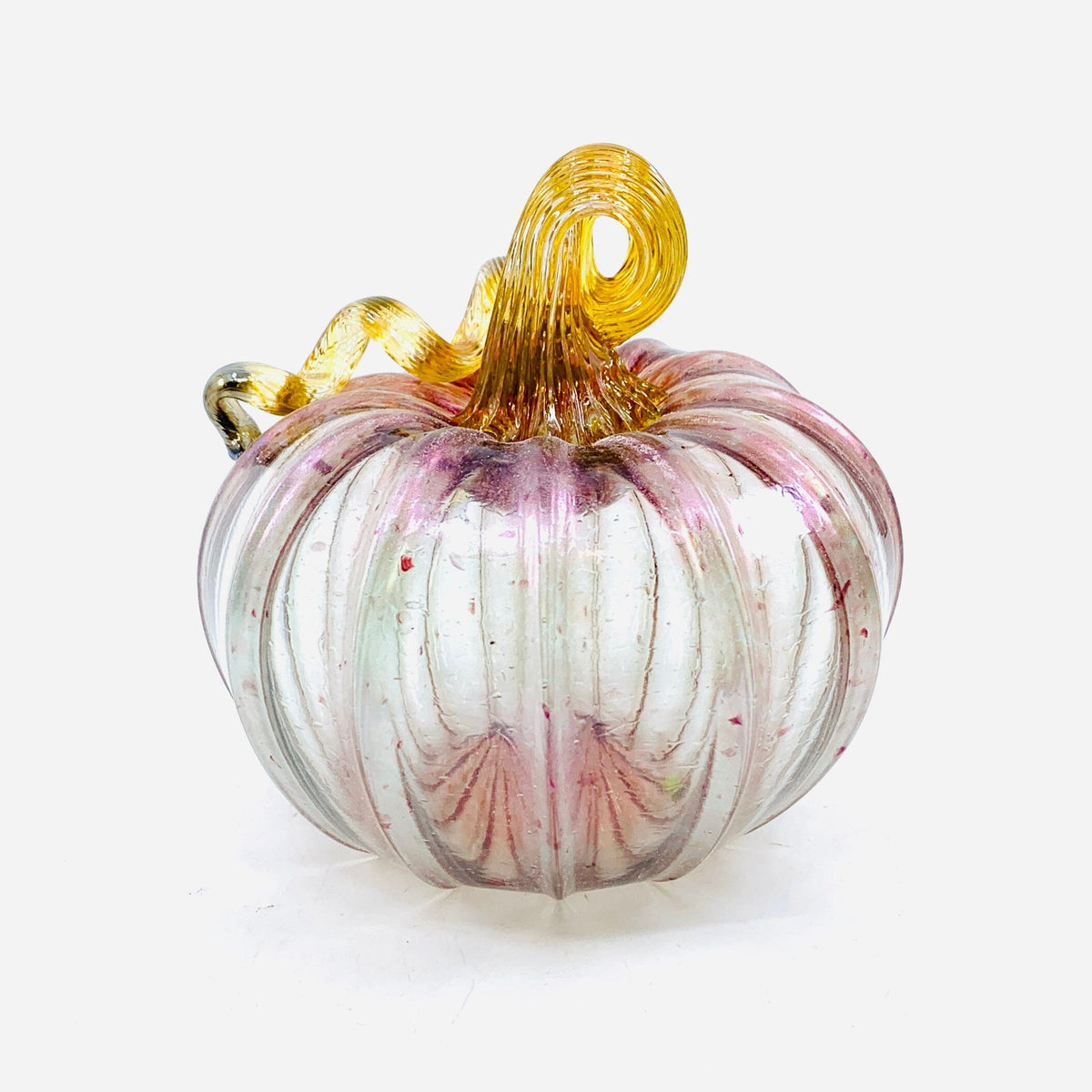 Daily Pumpkin 501 Fall Shimmer Squat Daily Pumpkin Luke Adams Glass Blowing Studio 