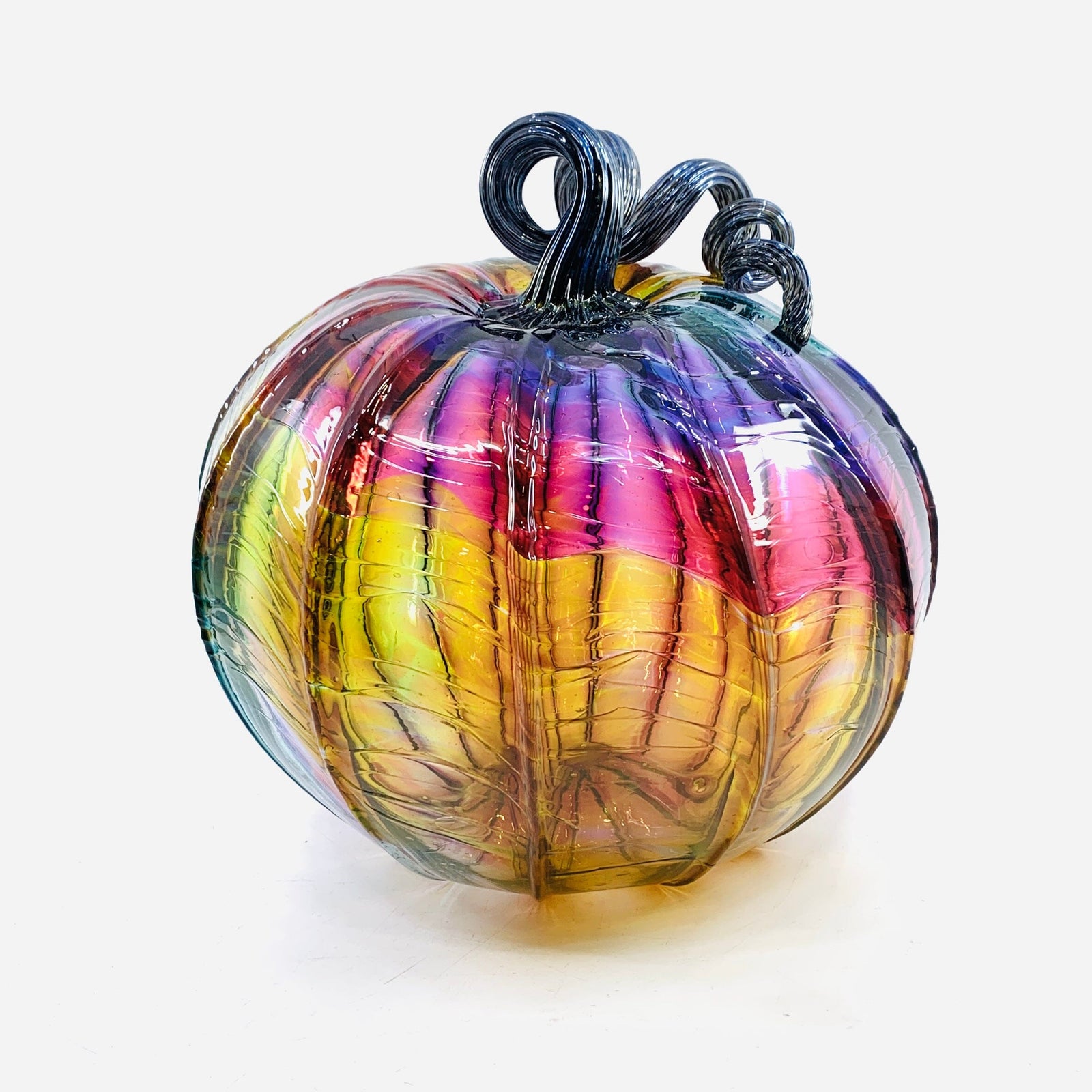 Daily Pumpkin 481 Fall Large Daily Pumpkin Luke Adams Glass Blowing Studio 