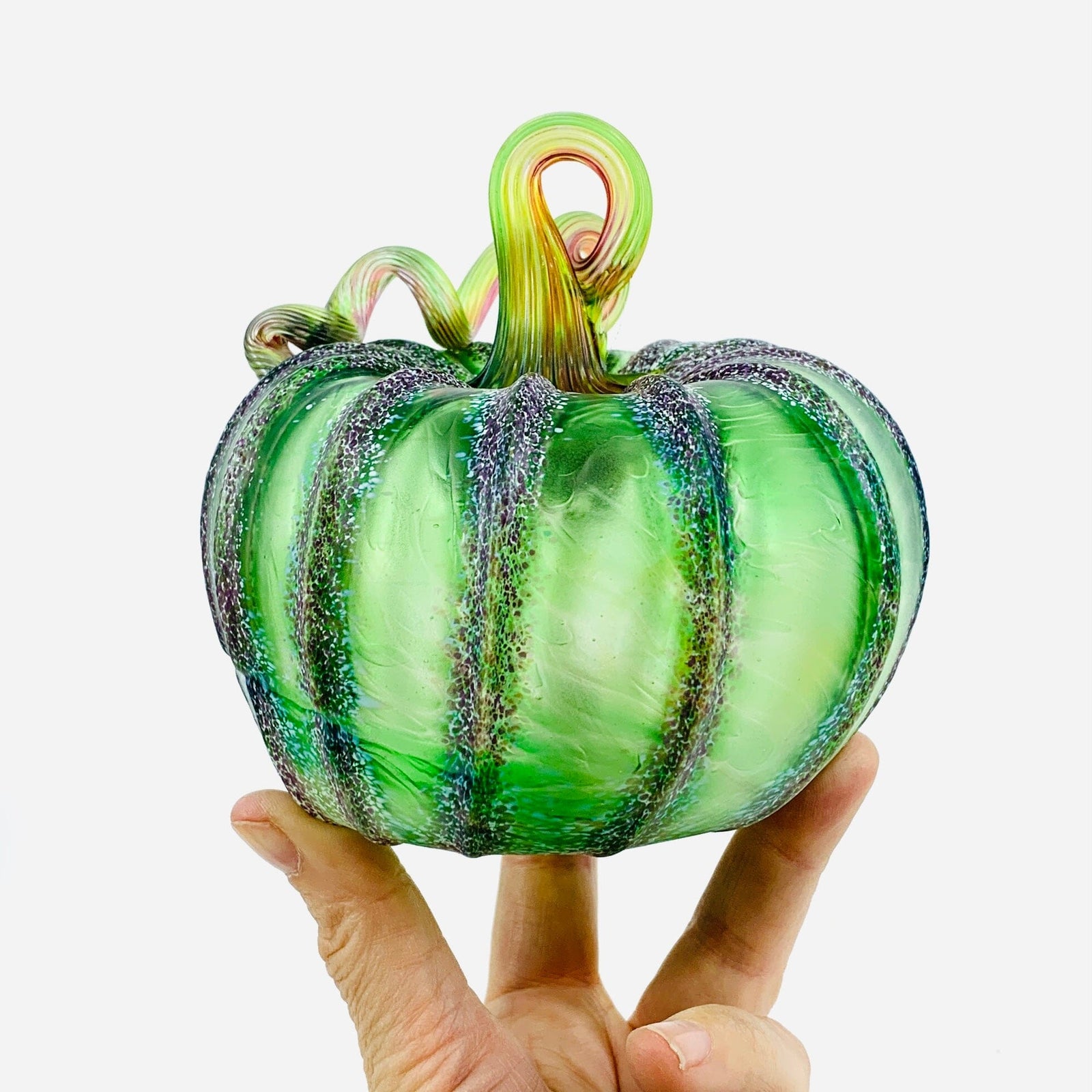 Daily Pumpkin 442 Matte Squat Gabby Luke Adams Glass Blowing Studio 
