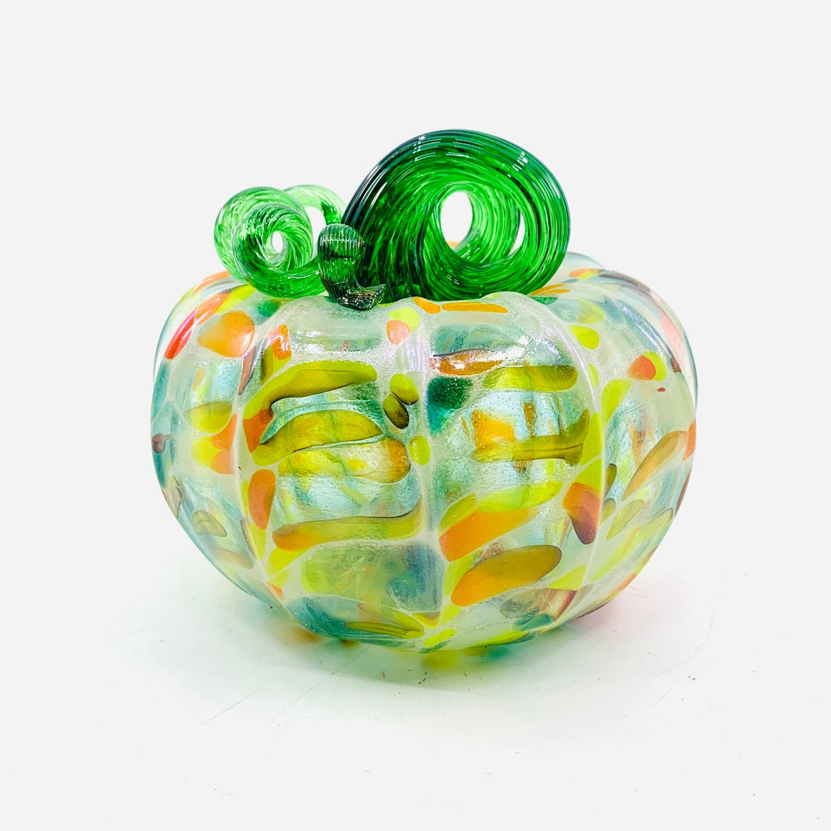 Daily Glow Pumpkin 88 Fall Squat Daily Pumpkin Luke Adams Glass Blowing Studio 