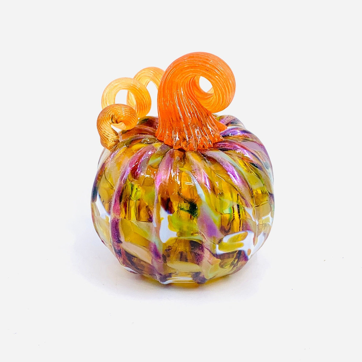 Daily Pumpkin 1353 Mini Daily Pumpkin Luke Adams Glass Blowing Studio 