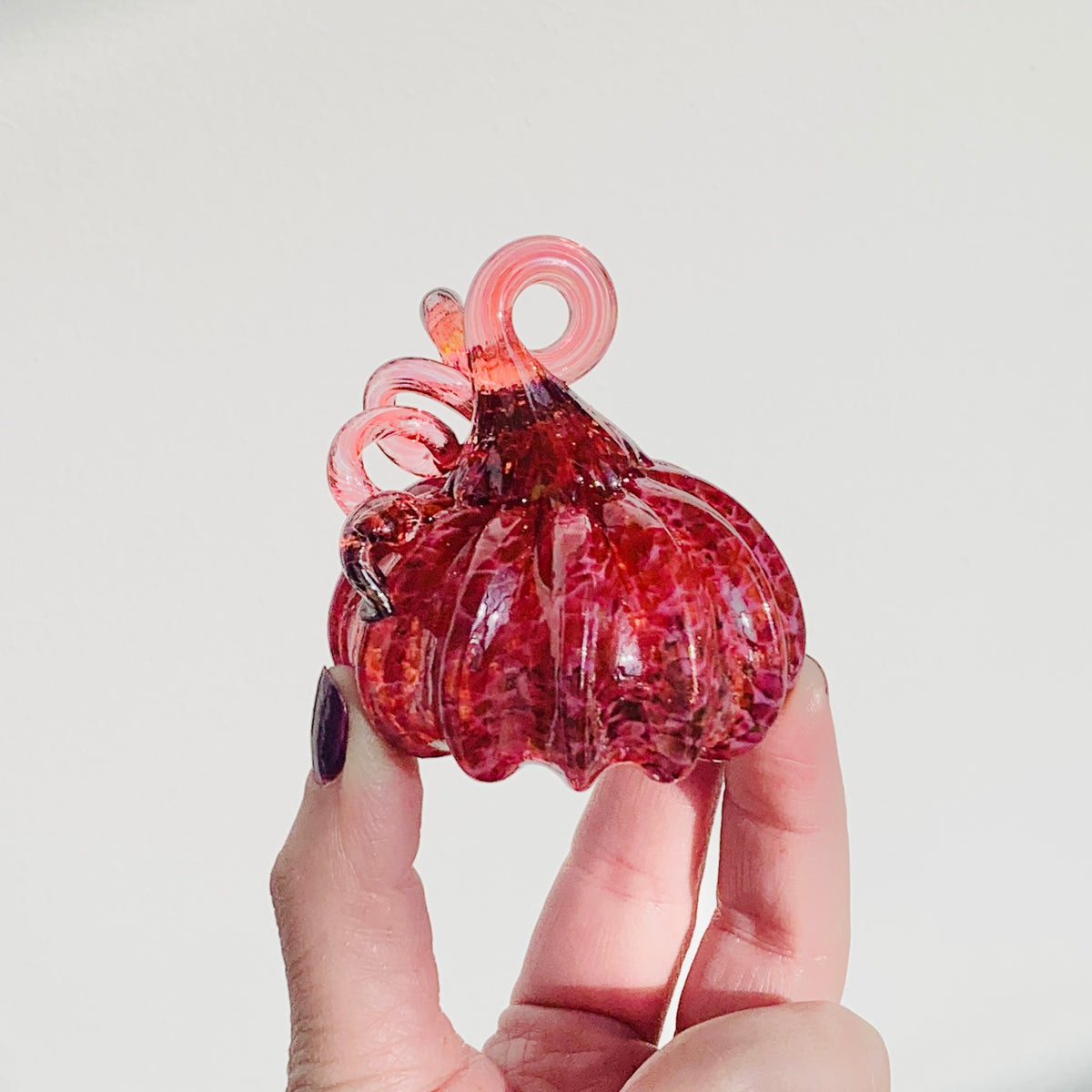 Daily Pumpkin 837 “Breast Cancer Awareness” Mini Paperweight
