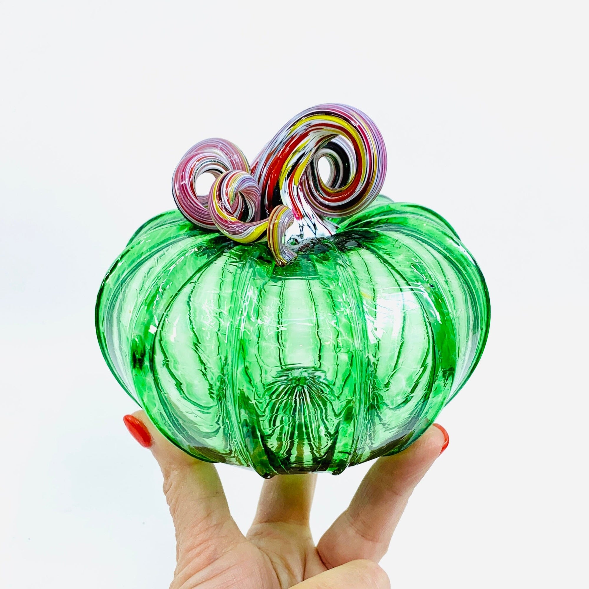 Daily Pumpkin 702 Holiday Squat Gabby Luke Adams Glass Blowing Studio 