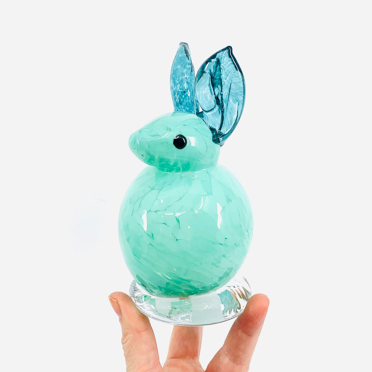 Daily Bunny 38 - Mint Gabby Luke Adams Glass Blowing Studio 