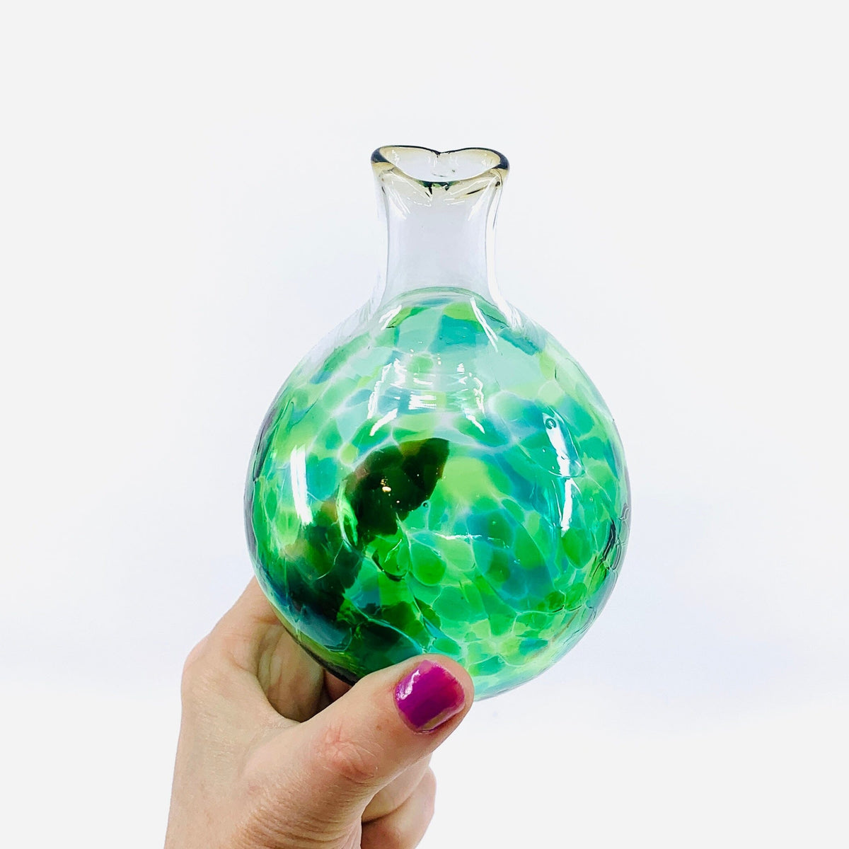 Daily Pumpkin 3524 Heart Vase Gabby Henrietta Glass 