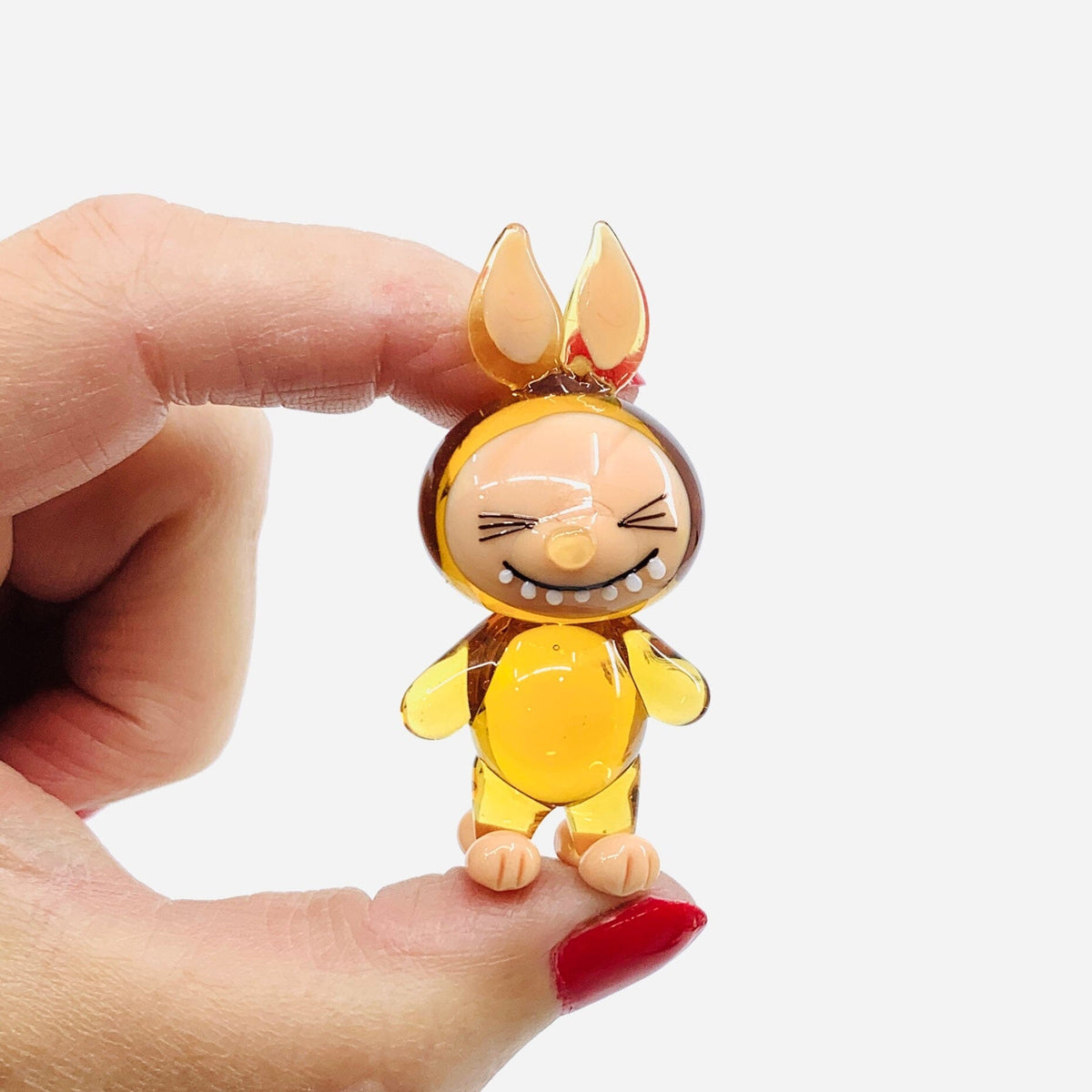 Glass Labubu Monsters, Brown Alex 