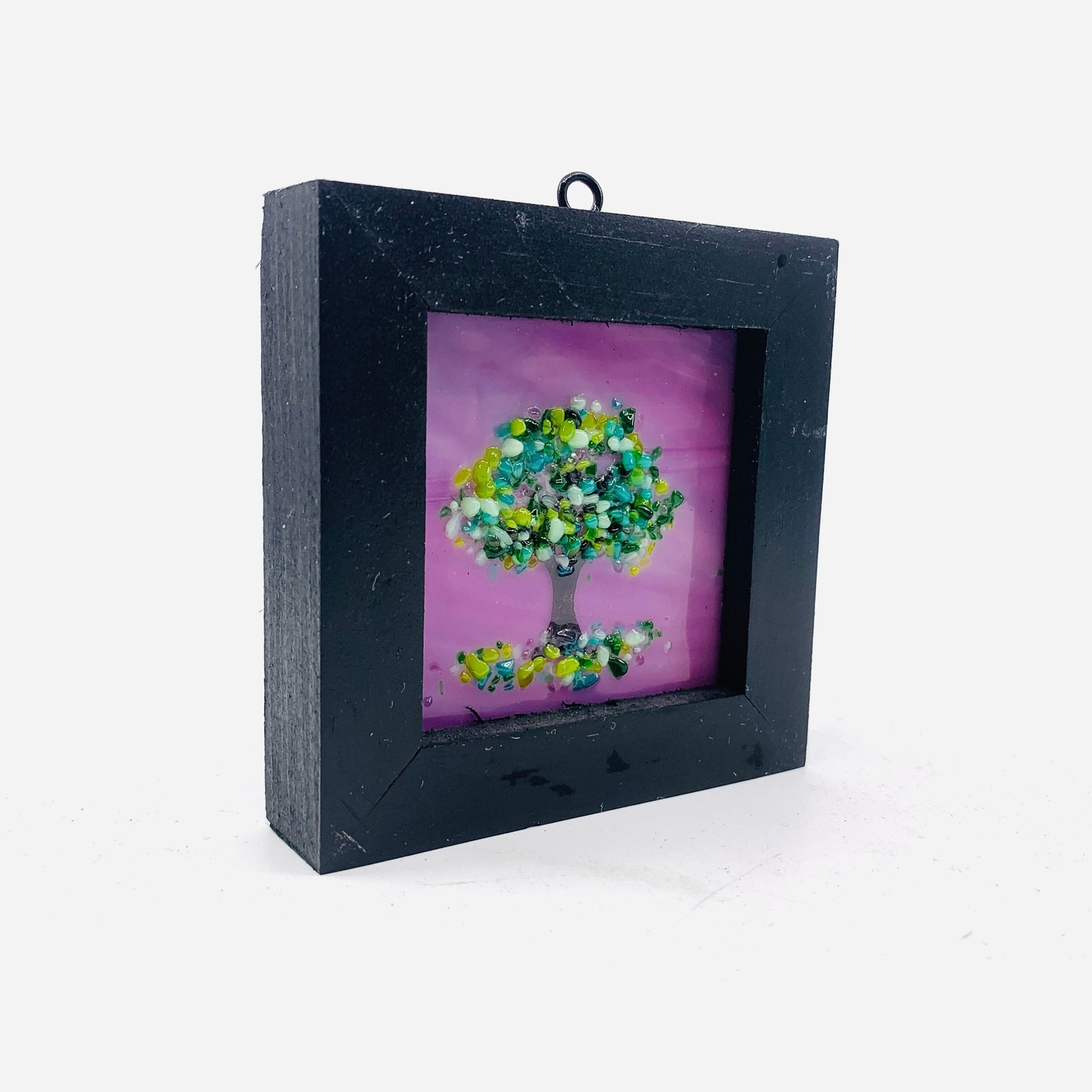 Fused Glass Tree of Life Shadow Box 119 Decor Glimmer Glass Gifts 