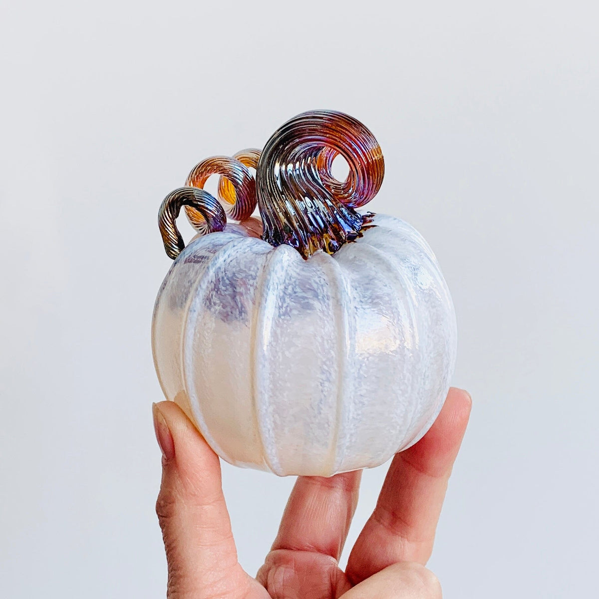 Daily Pumpkin 1340 Mini Daily Pumpkin Luke Adams Glass Blowing Studio 