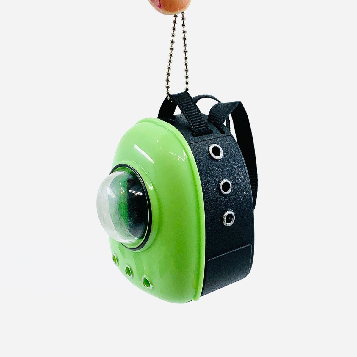 Miniature Pet Travel Backpack, Green Miniature - 