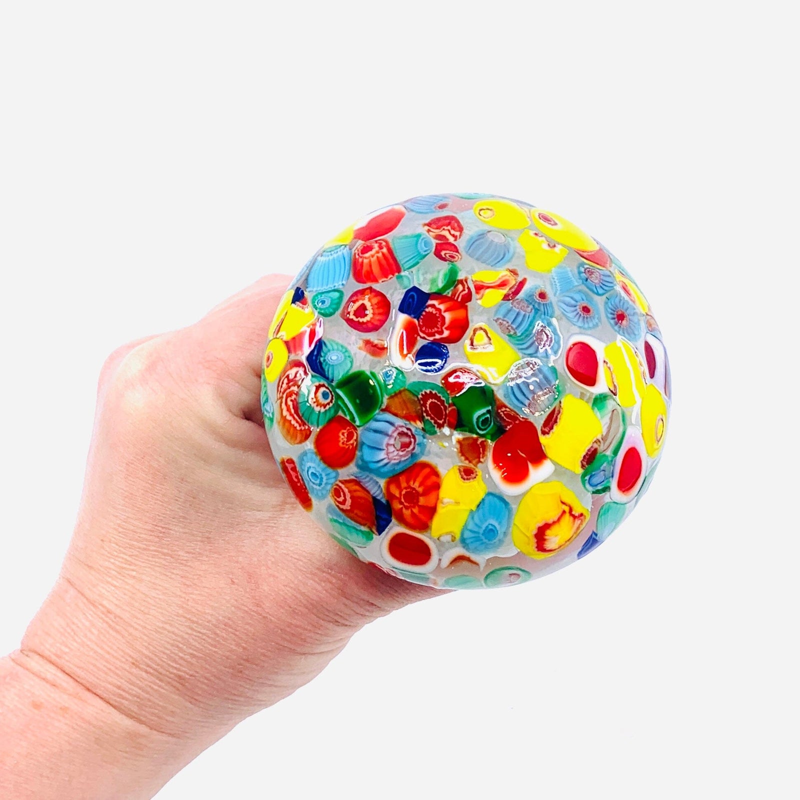 Glass Mushroom, Multi Cap Decor Chesapeake Bay 