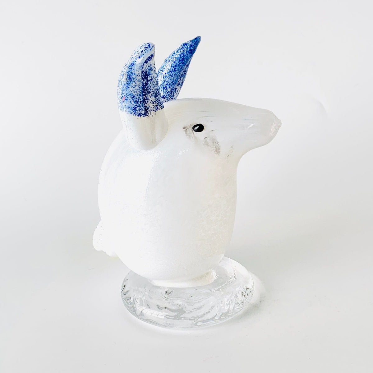 Daily Bunny 234 - Frost Gabby Luke Adams Glass Blowing Studio 